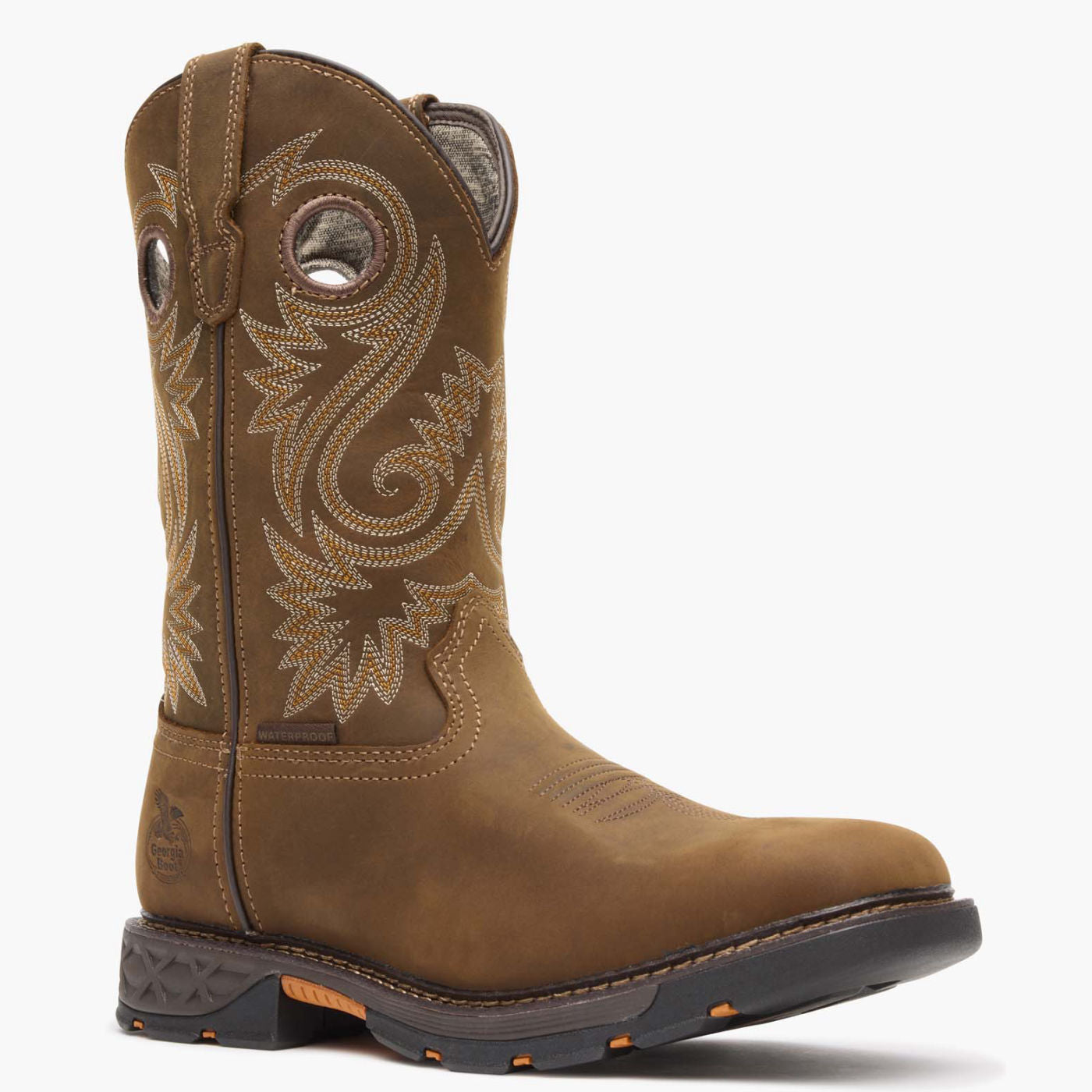 Georgia Boot Men's Carbo-Tec FLX Waterproof Pull-On Work Boot - main