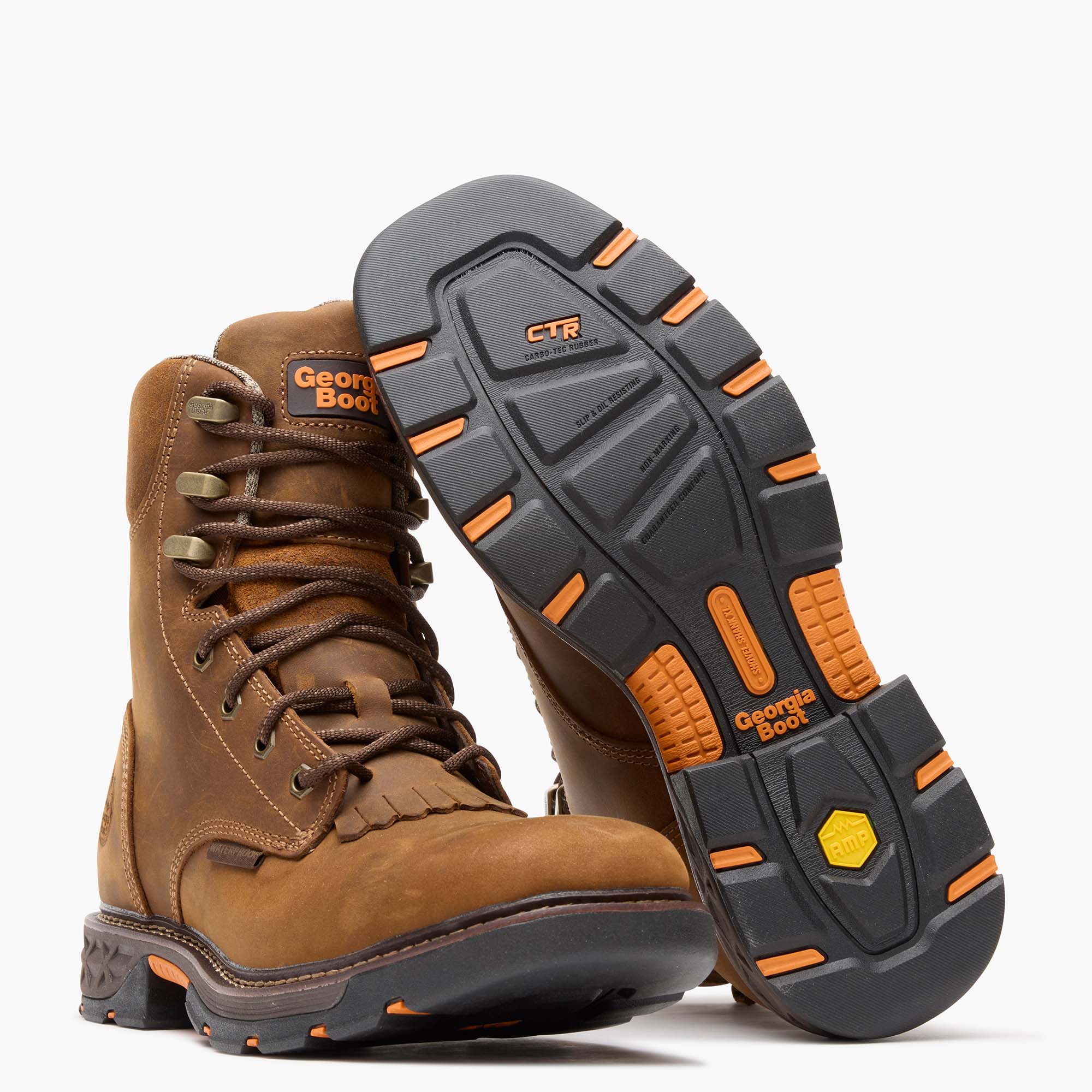 Georgia Boot Men's Carbo-Tec FLX Alloy Toe Waterproof Lacer Work Boot