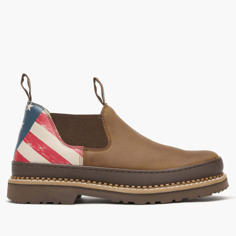Georgia Boot Patriotic Romeo Shoe - profile