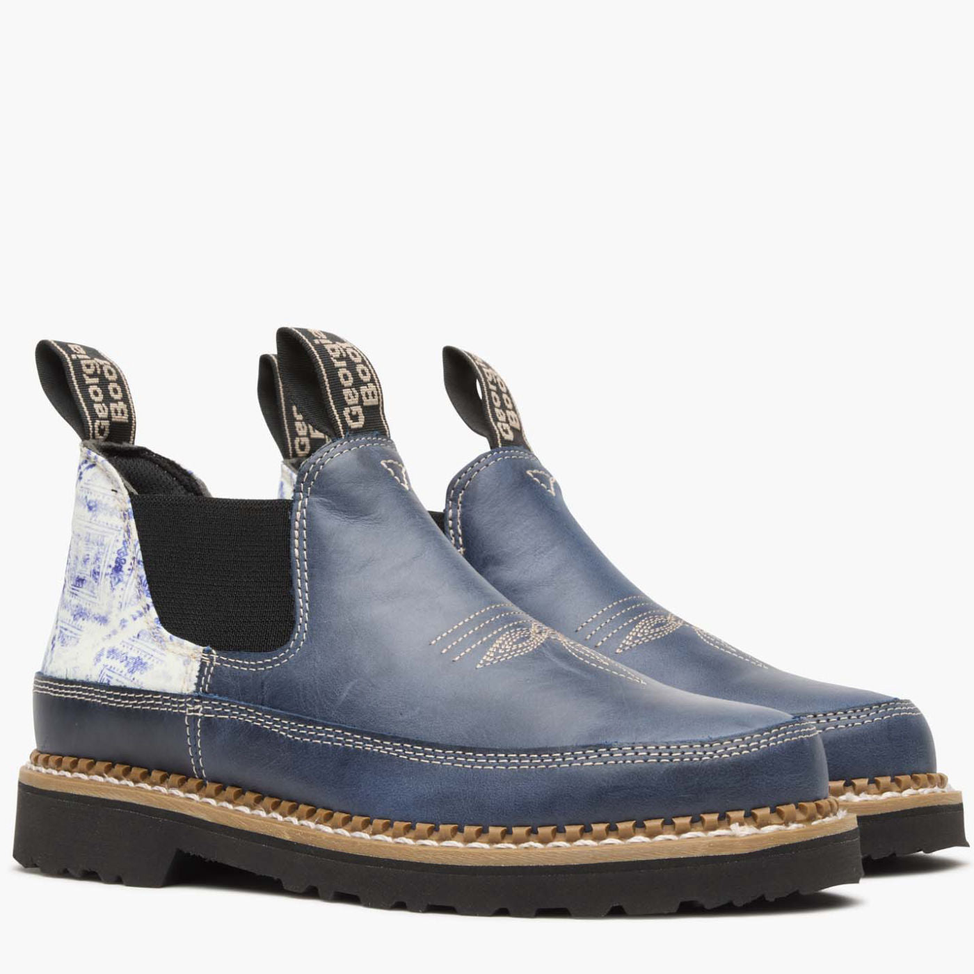 Georgia Boot Women's Boho Navy Romeo Shoe - 12