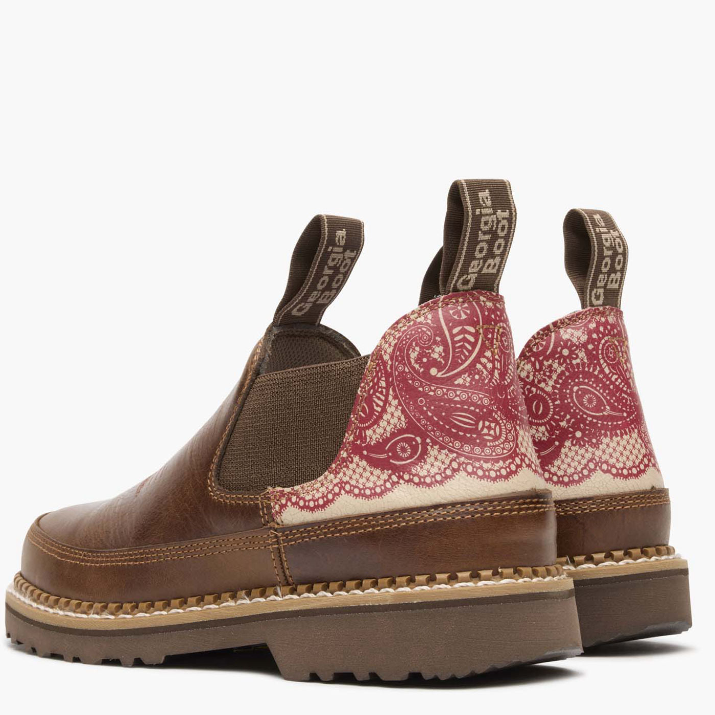 Georgia Boot Women's Paisley Lace Romeo Shoe - back