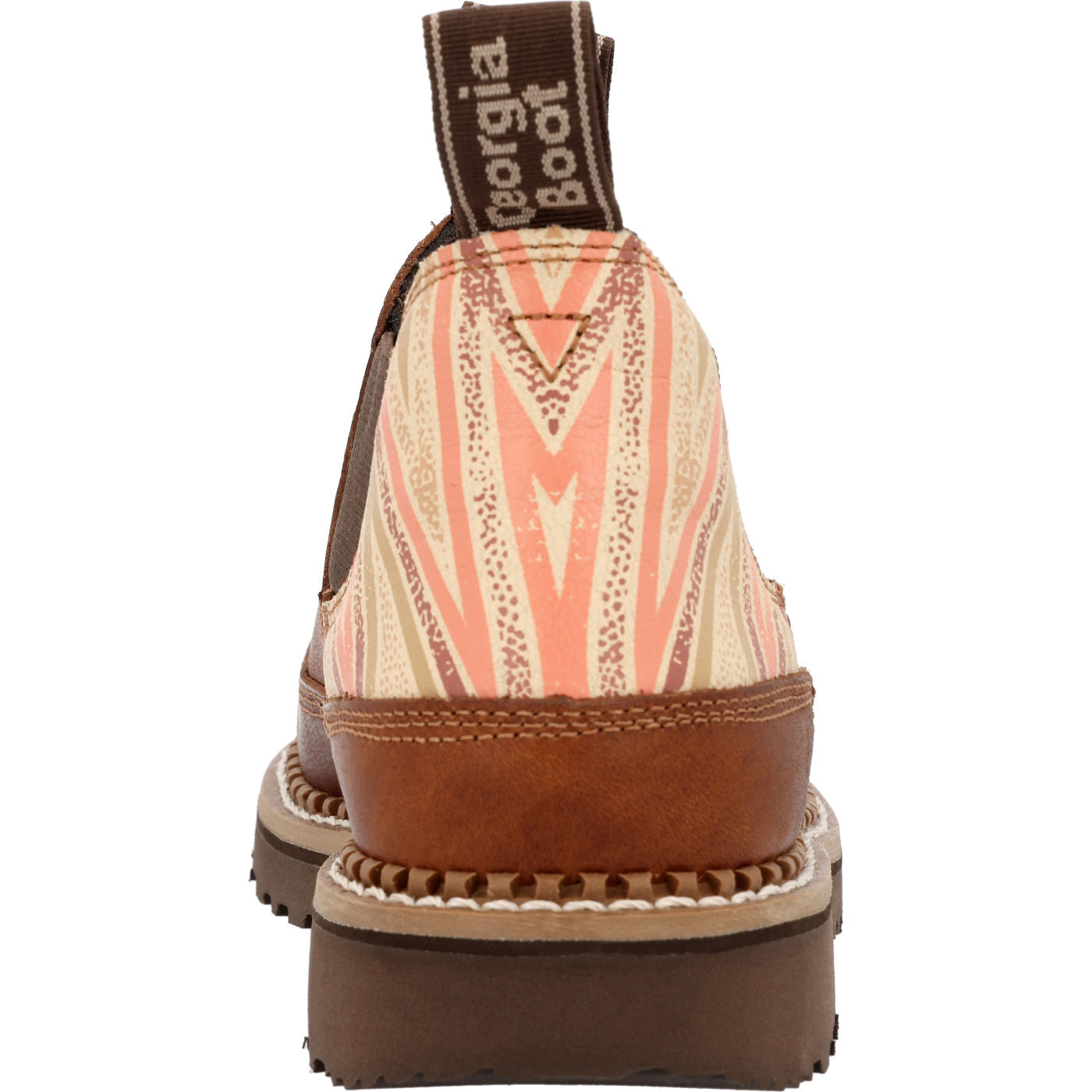 Georgia Boot Women's Canyon Striped Romeo Shoe - back