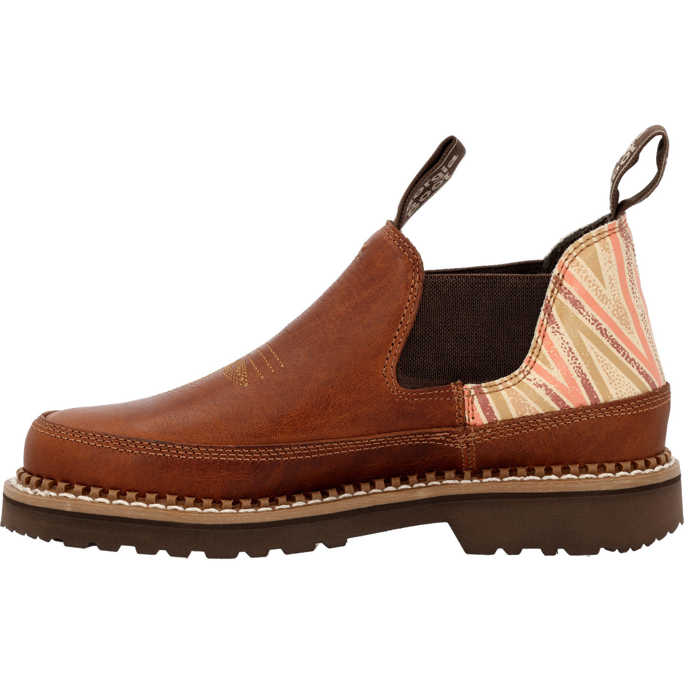 Georgia Boot Women's Canyon Striped Romeo Shoe - profile