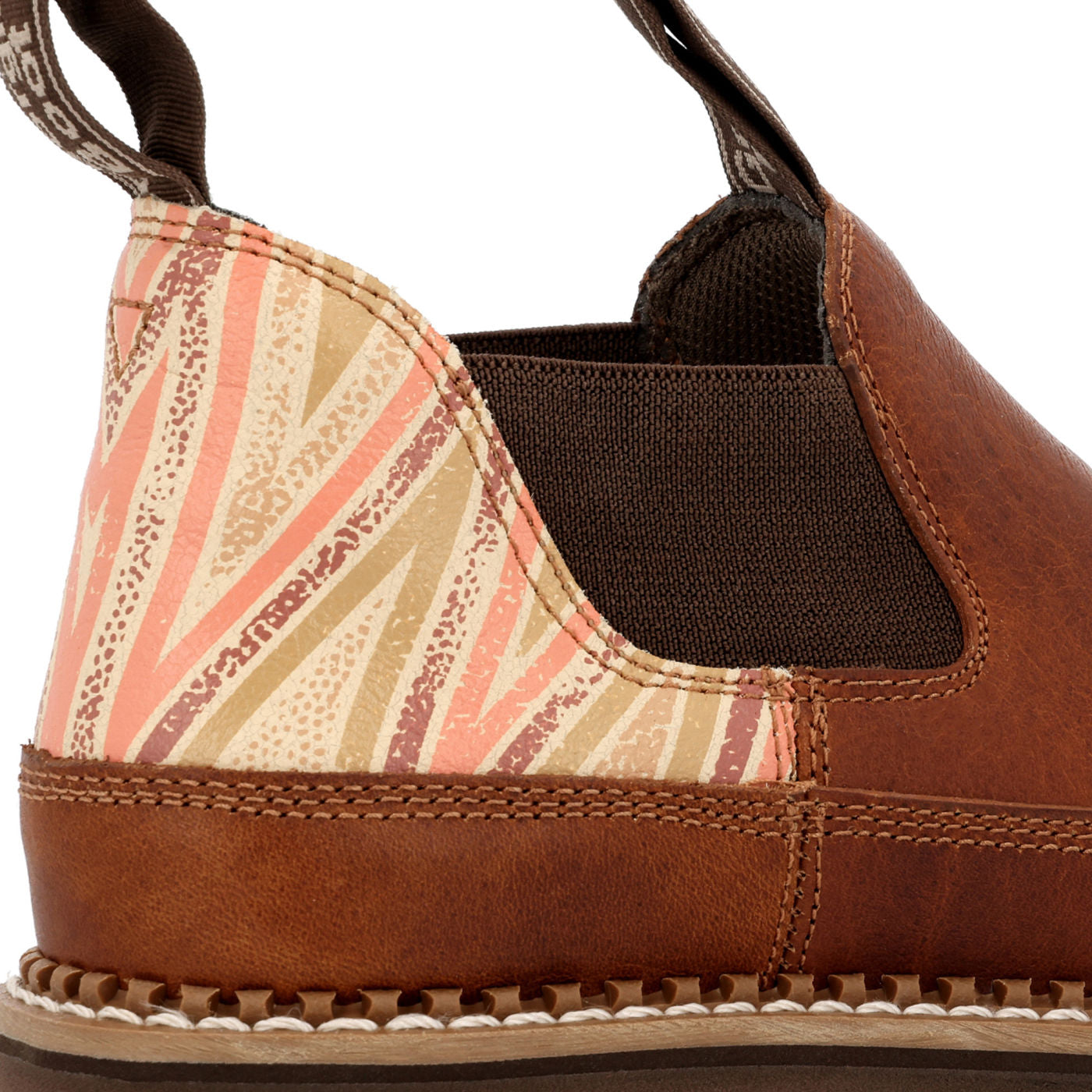 Georgia Boot Women's Canyon Striped Romeo Shoe - lifestyle