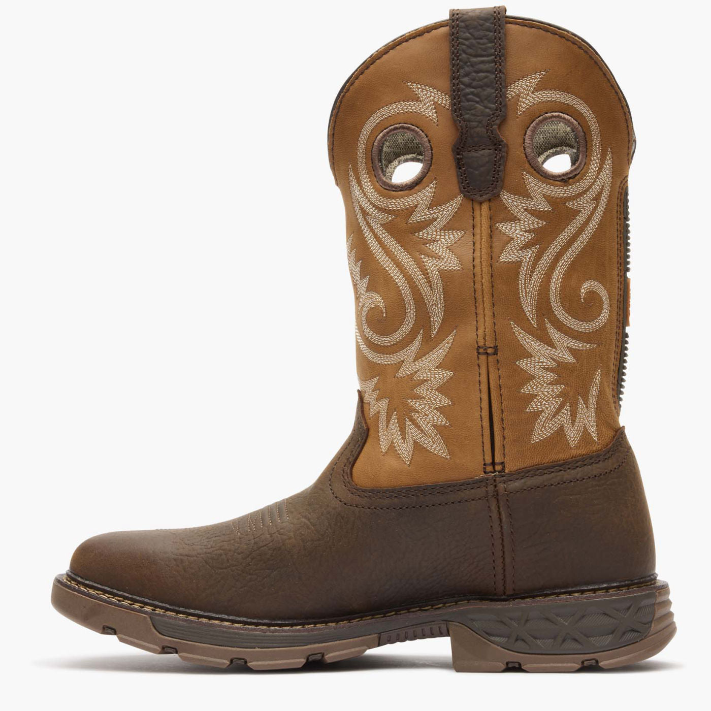 ""Georgia Boot Carbo-Tec FLX 11"" Waterproof Pull On Work Boot" - profile"