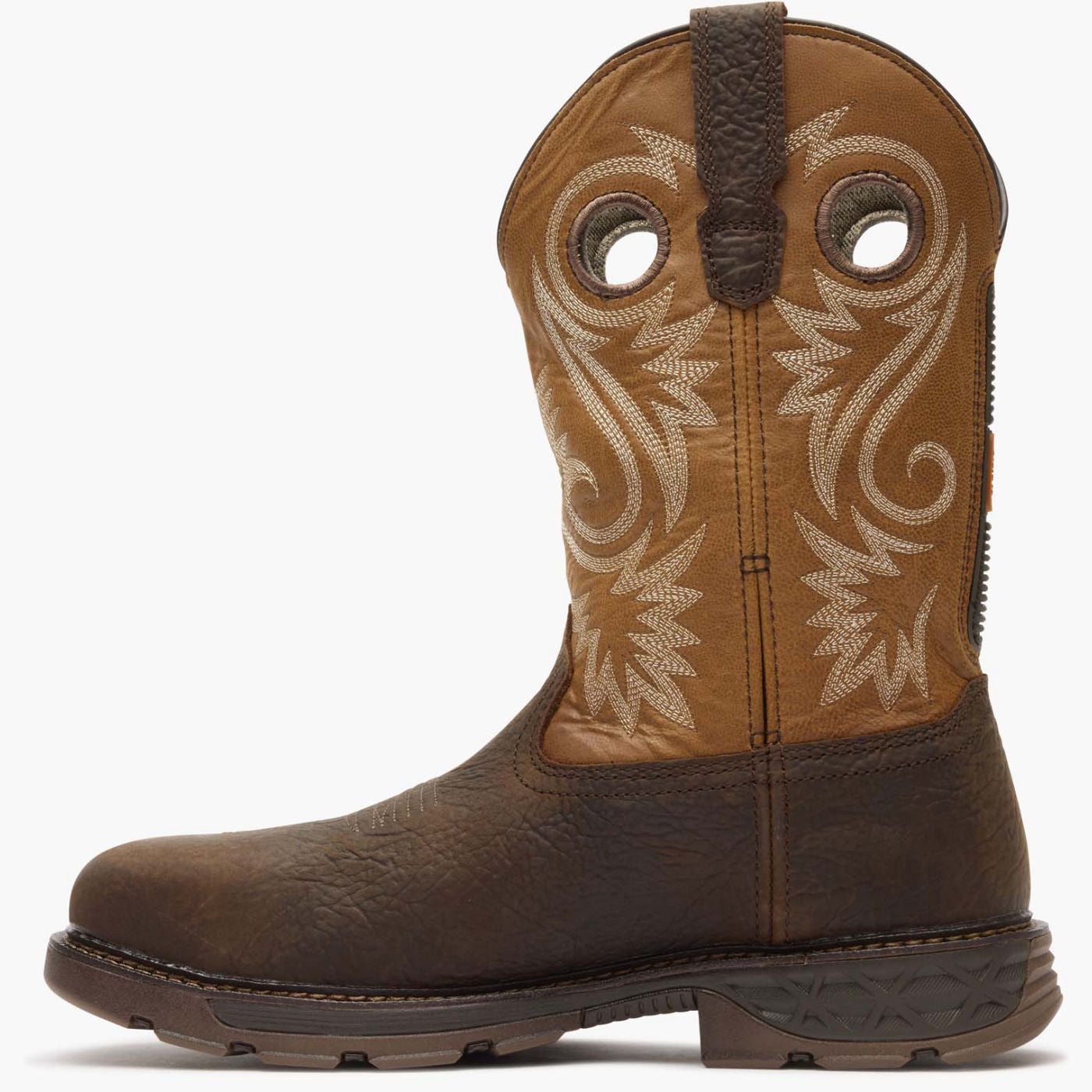 ""Georgia Boot Carbo-Tec FLX 11"" Waterproof Alloy Toe Pull On Work Boot" - profile"