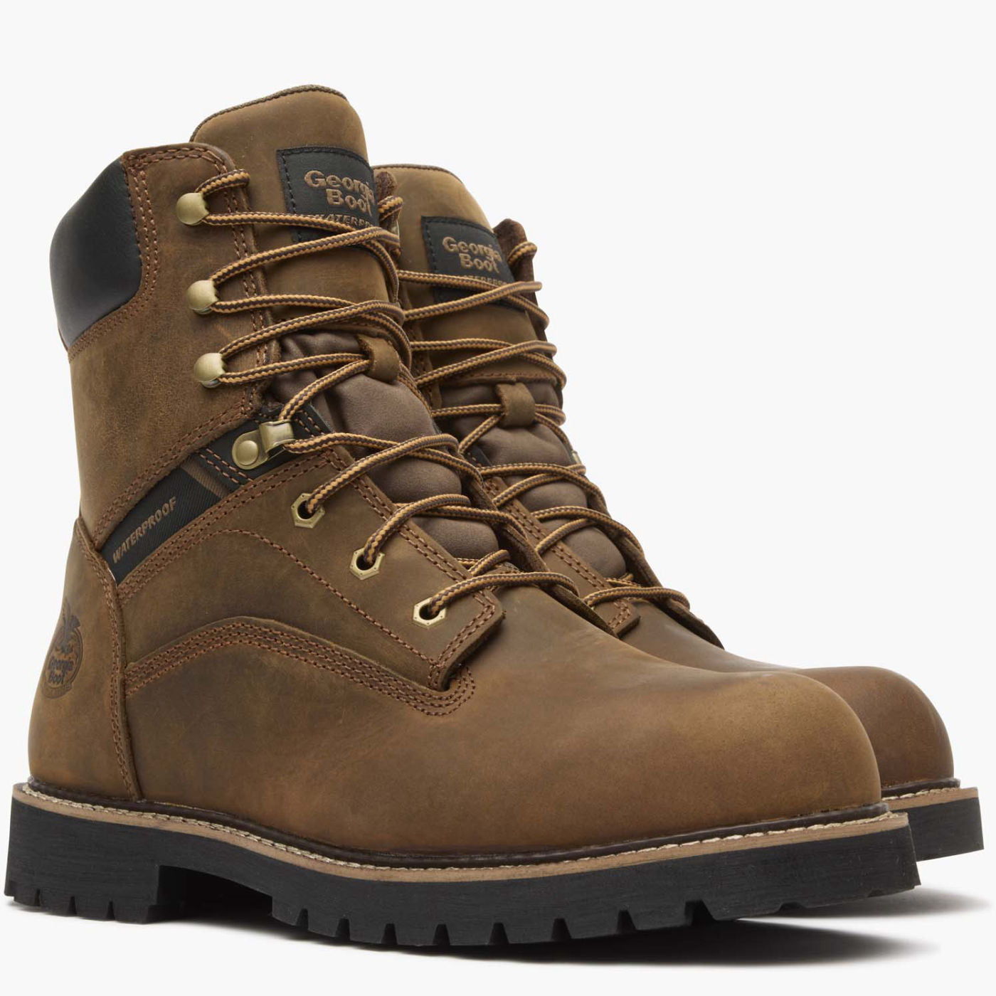 Georgia Boot Core 37 Steel Toe Waterproof Work Boot - 12