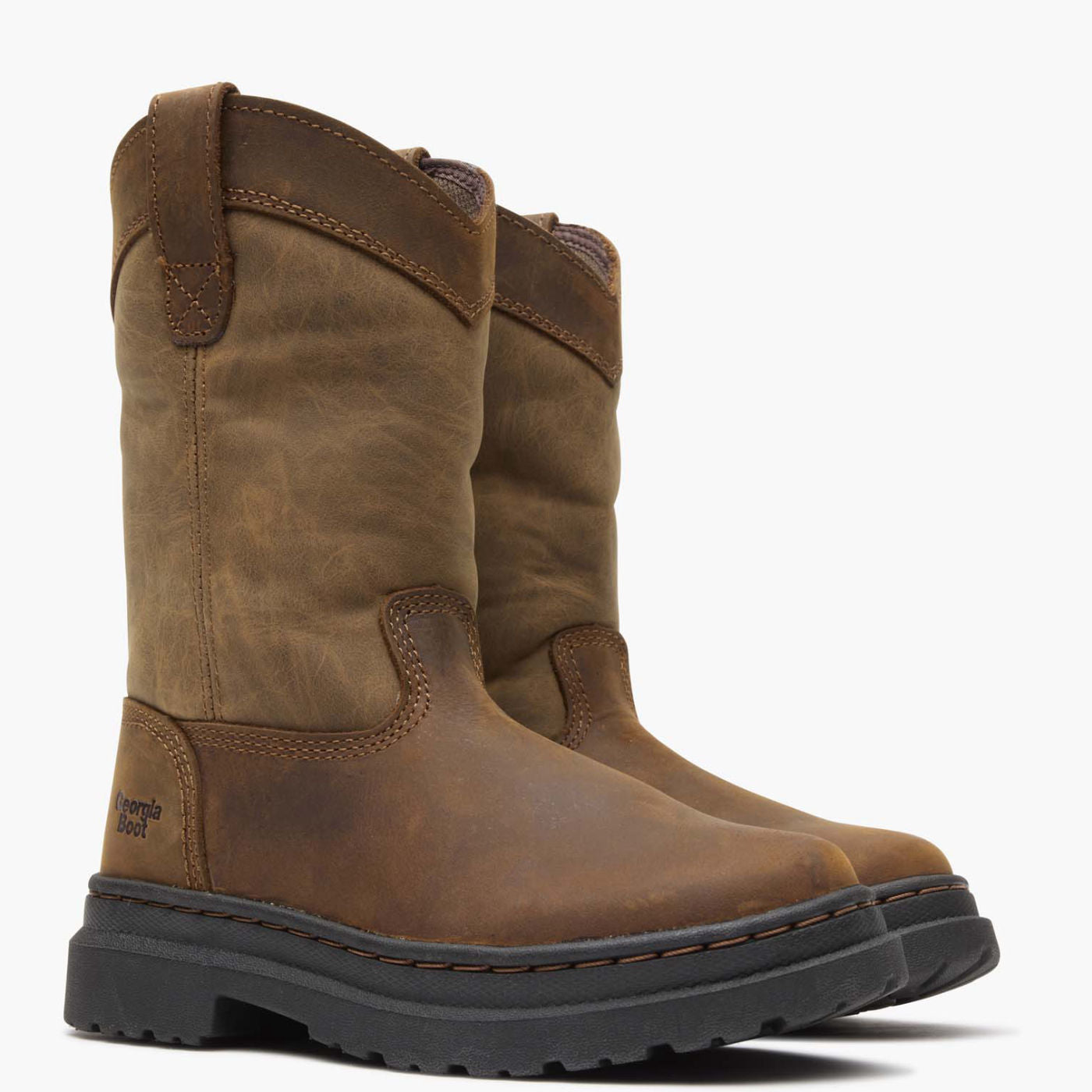 Georgia Boot Little Kids' SuperLyte Pull On Boot - 12