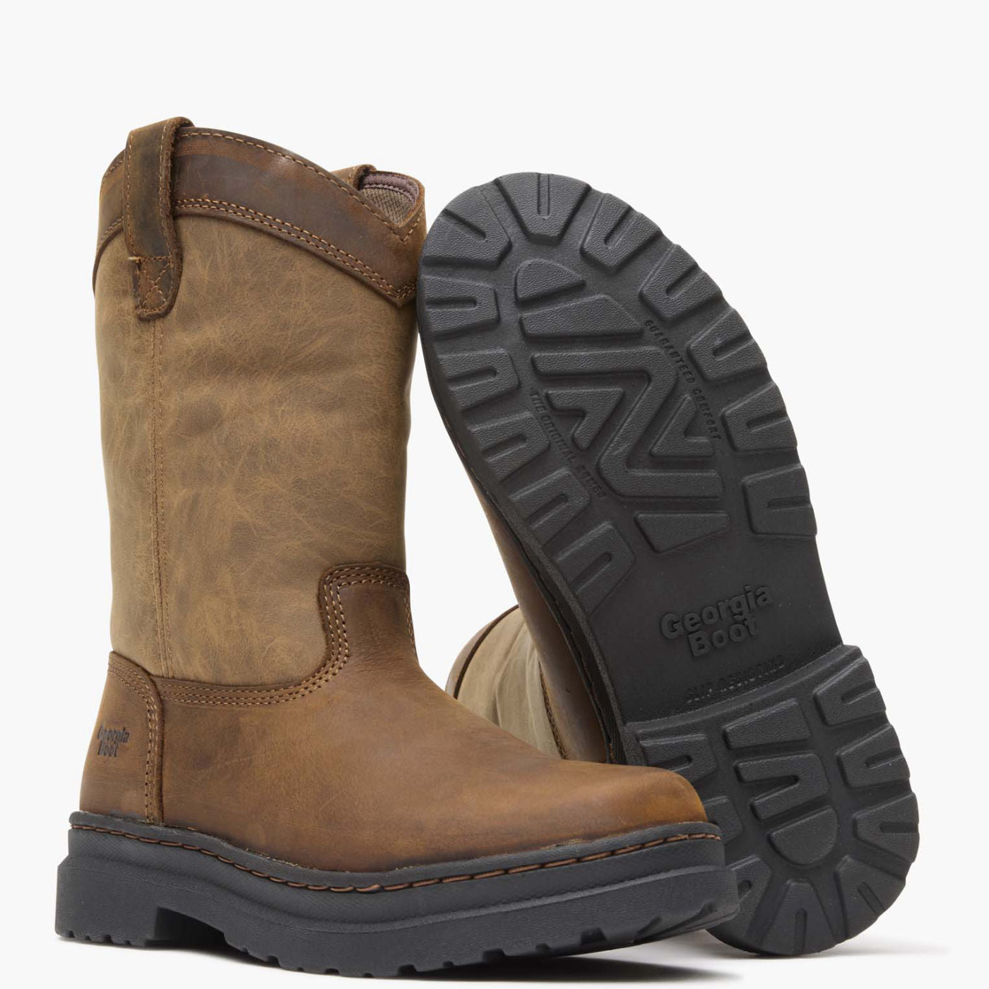 Georgia Boot Big Kids' Romeo SuperLyte Pull On Boot - outsole