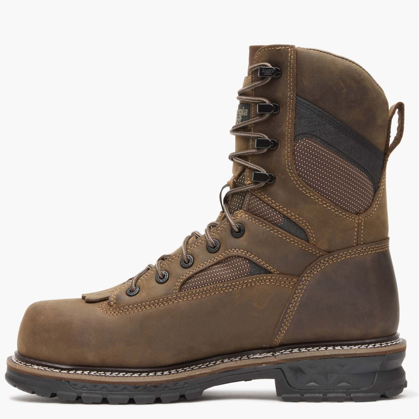 ""Georgia Boot LTX Logger 9"" Composite Toe 400G Insulated Waterproof Work Boot" - profile"