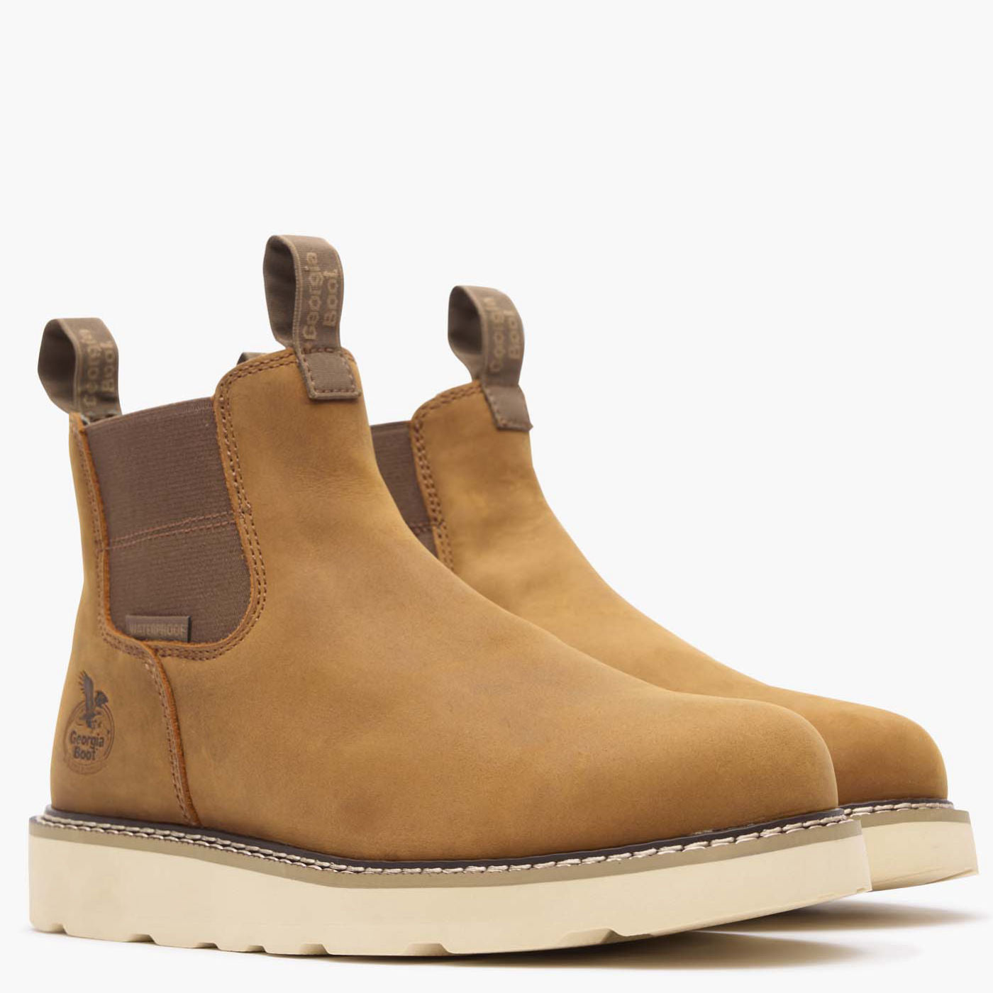 Georgia Boot Core 37 Wedge Waterproof Chelsea Work Boot - 12