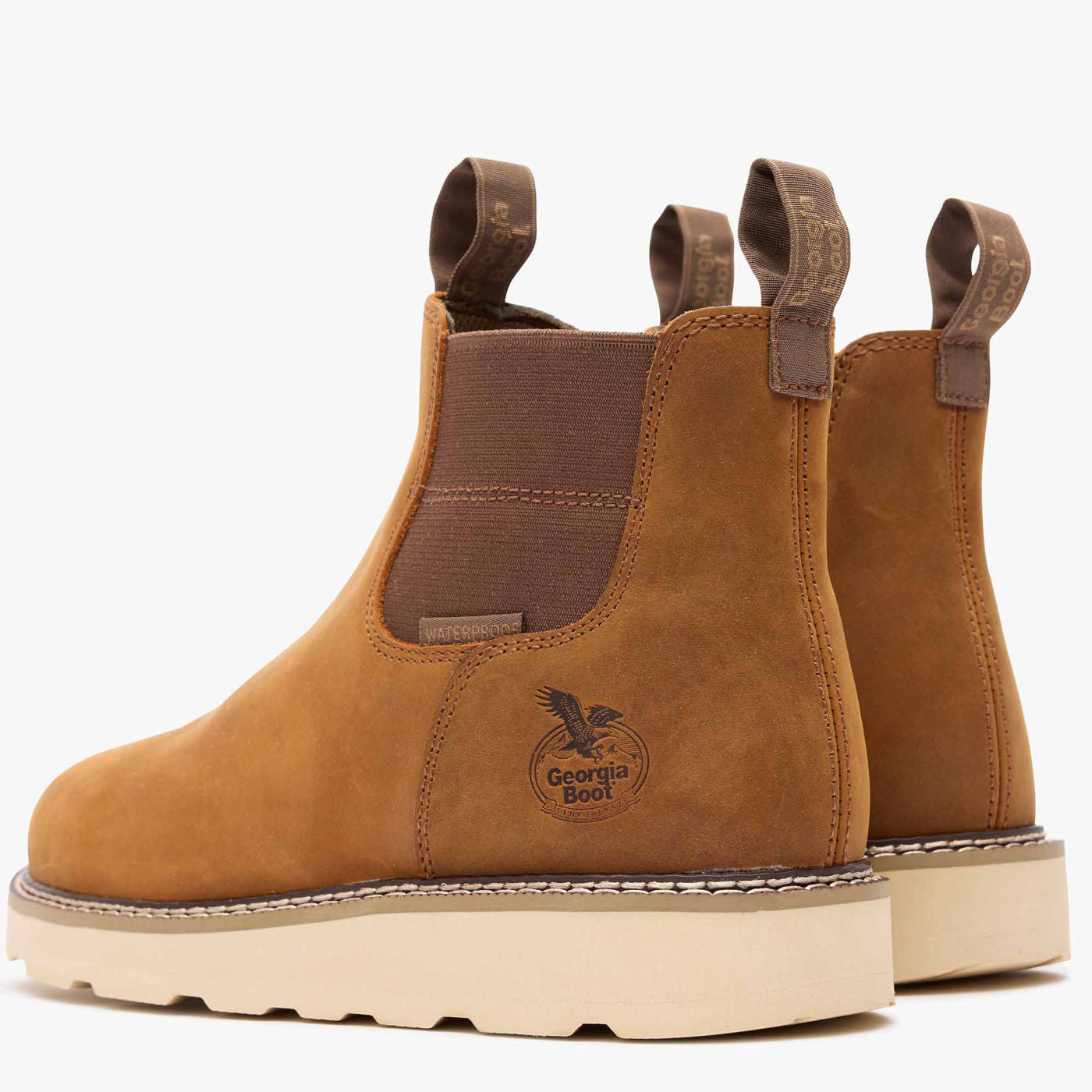 Georgia Boot Wedge Waterproof Chelsea Work Boot Georgia Boot Core