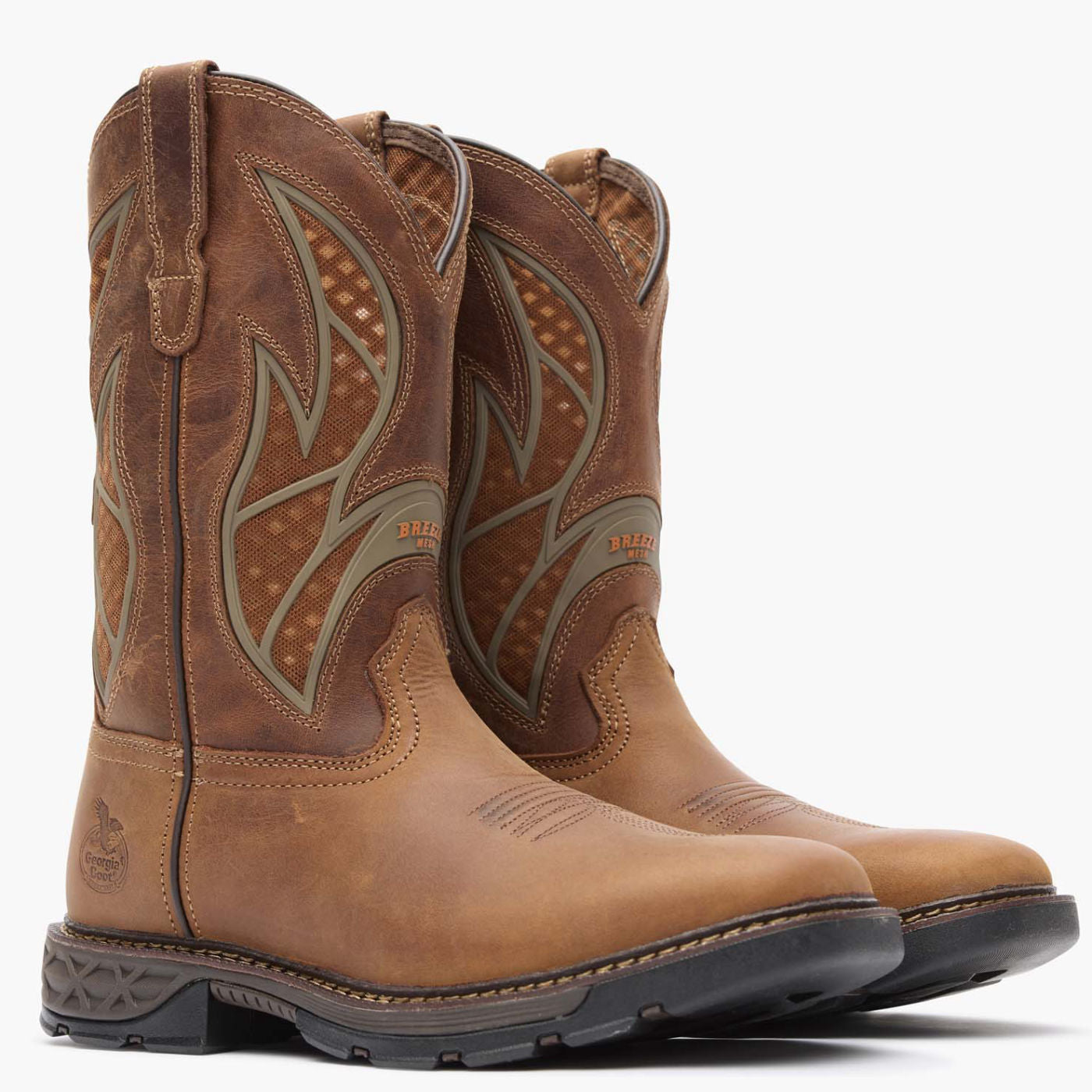 Georgia Boot Carbo-Tec FLX Pull-on with InsulKul™ Work Boot - 12