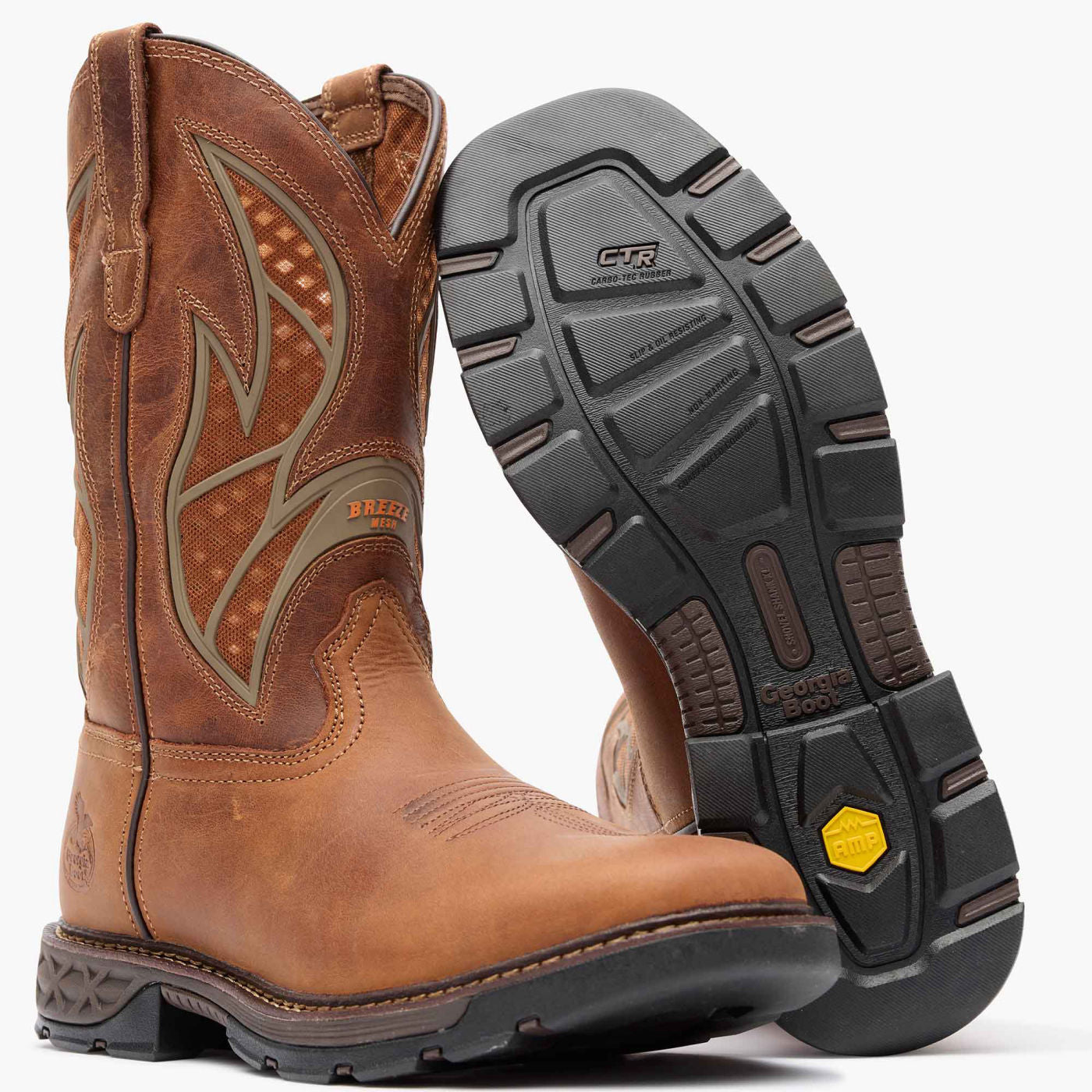 Georgia Boot Carbo-Tec FLX Pull-on with InsulKul™ Work Boot - outsole