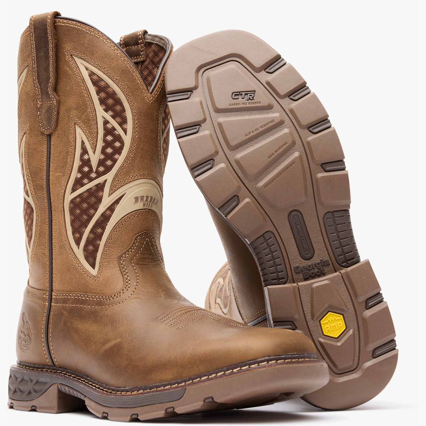 Georgia Boot Carbo-Tec FLX Pull-on with InsulKul™ Work Boot - outsole