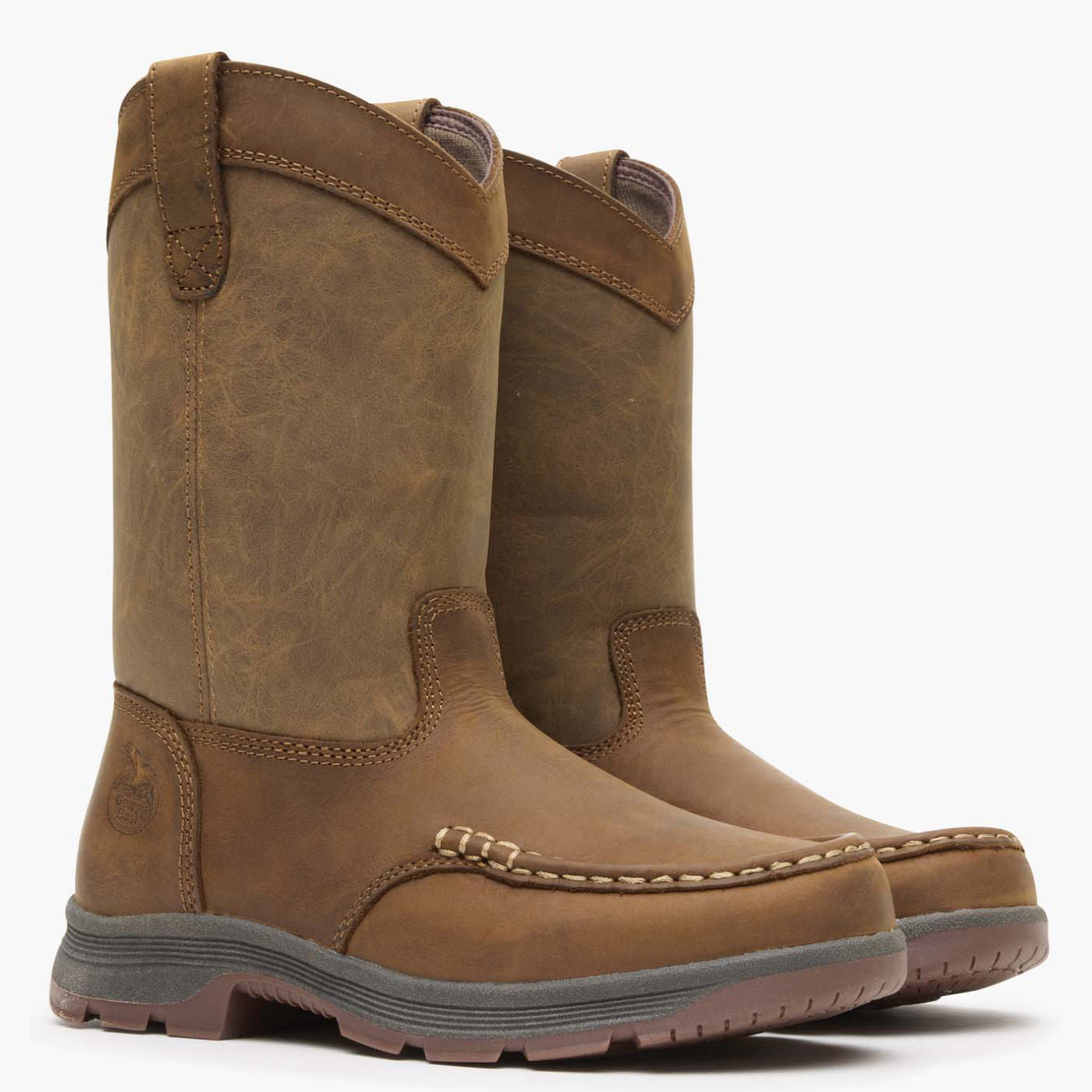 Georgia Boot Big Kids' Athens SuperLyte Pull-On Boot - 12