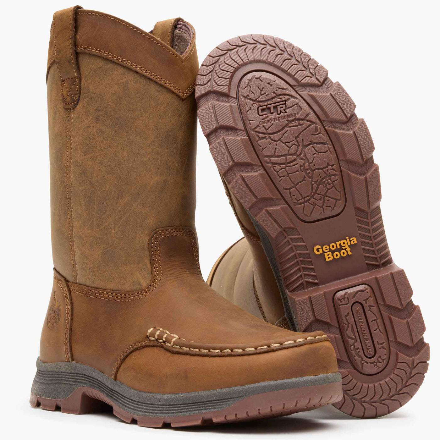 Georgia Boot Big Kids' Athens SuperLyte Pull-On Boot - outsole