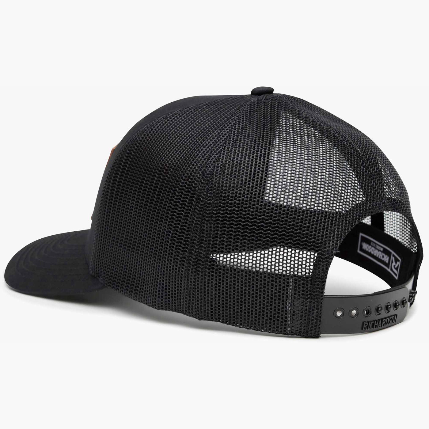 Georgia Boot Unisex Leather Patch Trucker Hat - back