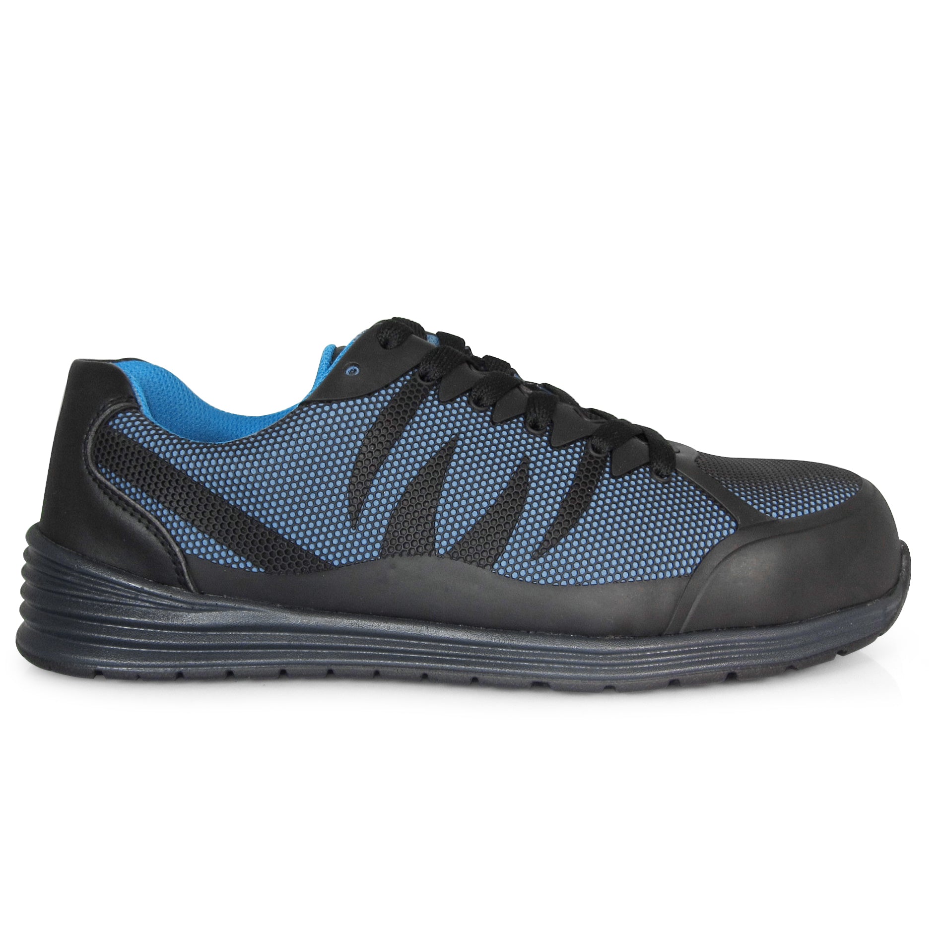 Genuine Grip Fangs Men's Carbon Nano Toe Static-Dissipative Puncture-Resisting Slip-Resisting Athletic Work Shoe - profile