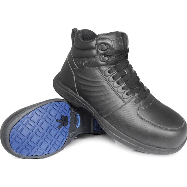 S Fellas by Genuine Grip Eagle Women's Composite Toe Electrical Hazard Hi-Top Athletic - front