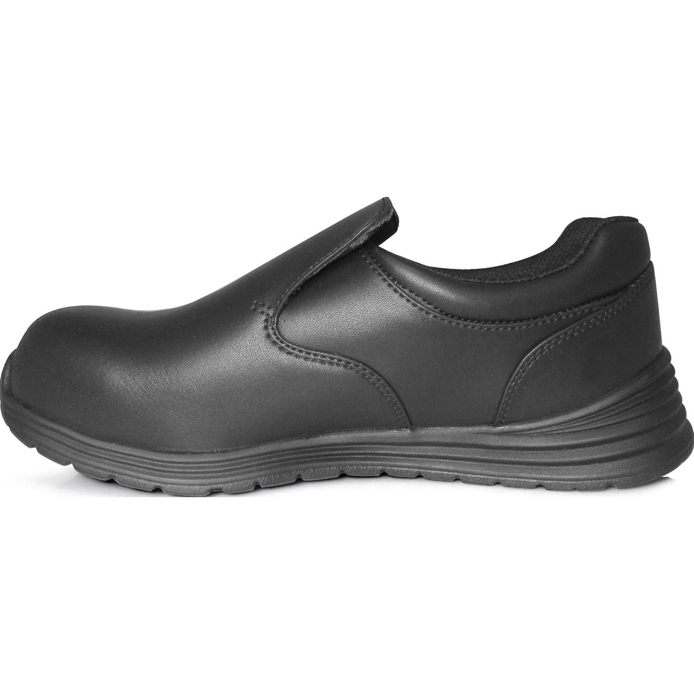 Genuine Grip Sirius Women's Composite Toe Static-Dissipative Puncture-Resisting Slip-Resisting Slip On Work Shoe - profile
