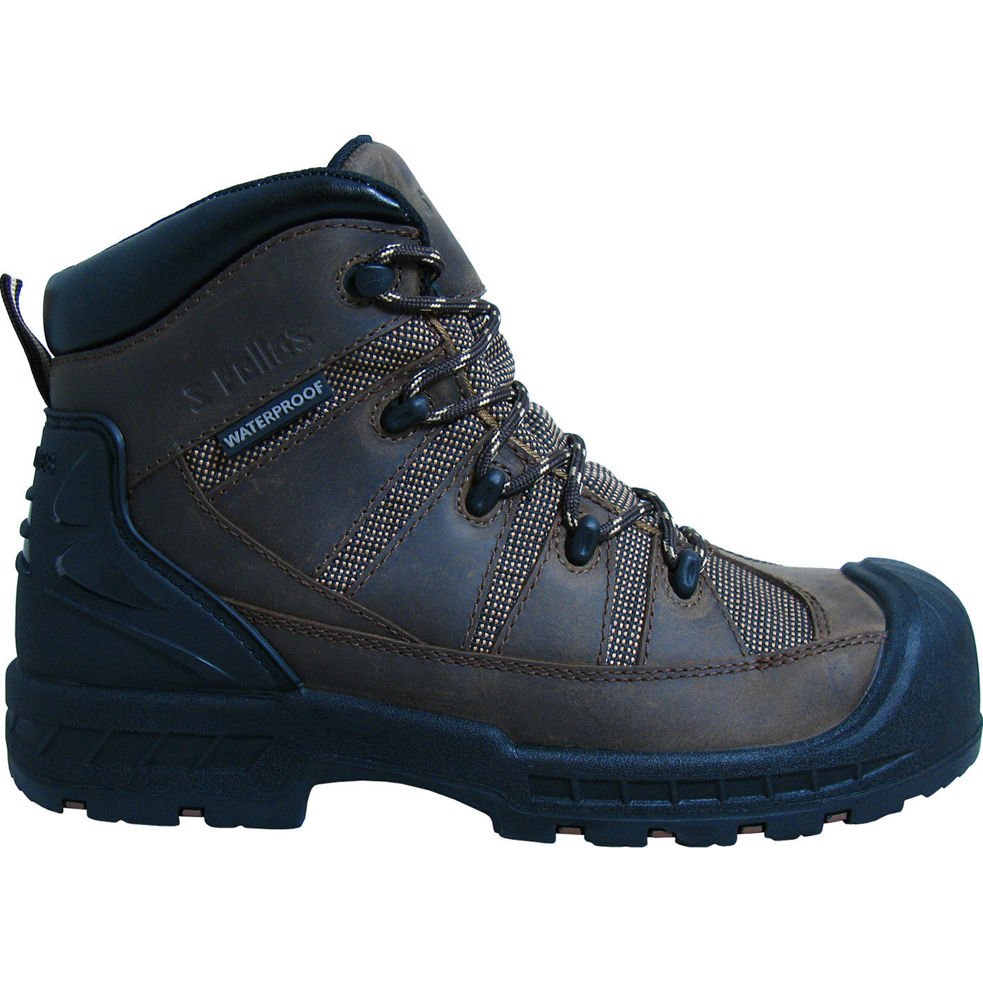 S Fellas by Genuine Grip Trekker Men's 6 inch Composite Toe Puncture Resistant Waterproof Work Hiker - profile