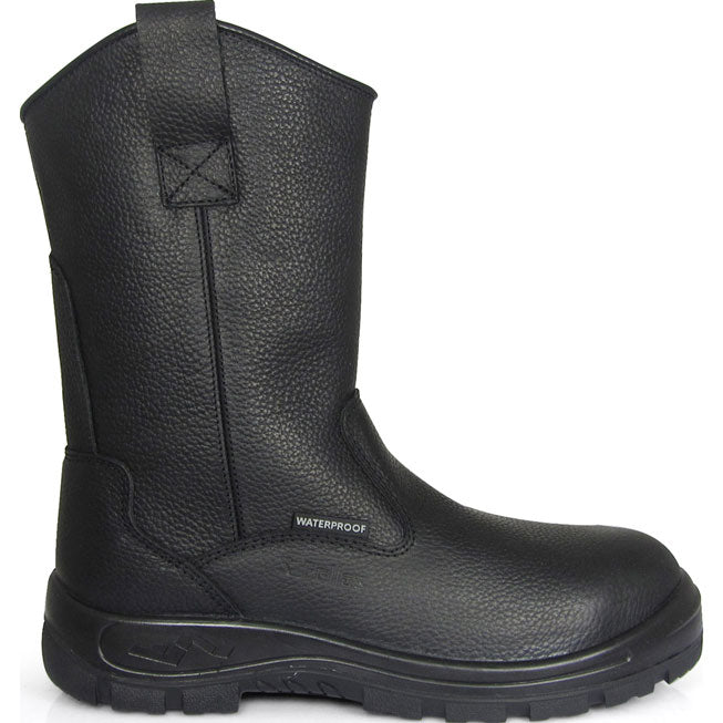 S Fellas by Genuine Grip Orion Composite Toe Electrical Hazard Waterproof Pull-On Work Boot - profile