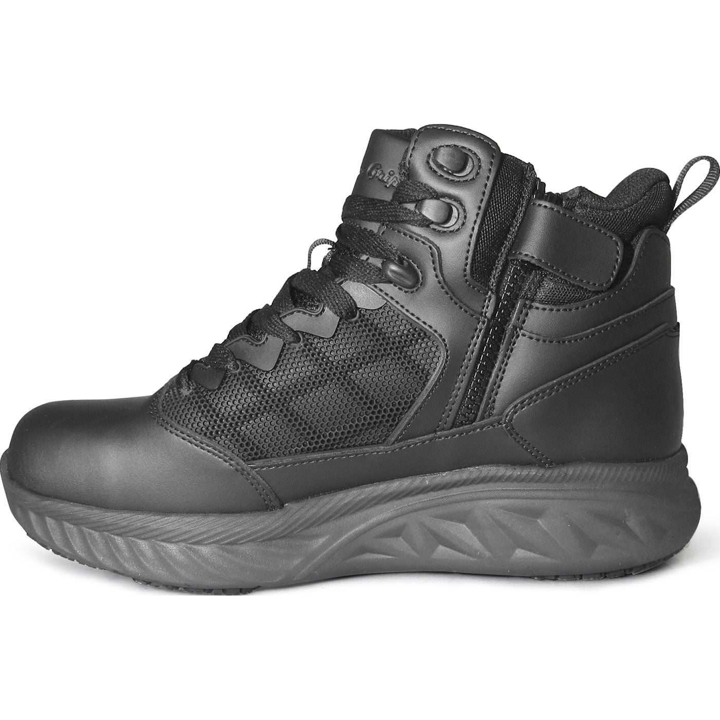 Genuine Grip Shielder Women's 6-inch Slip-Resisting Zipper Work Boot - profile