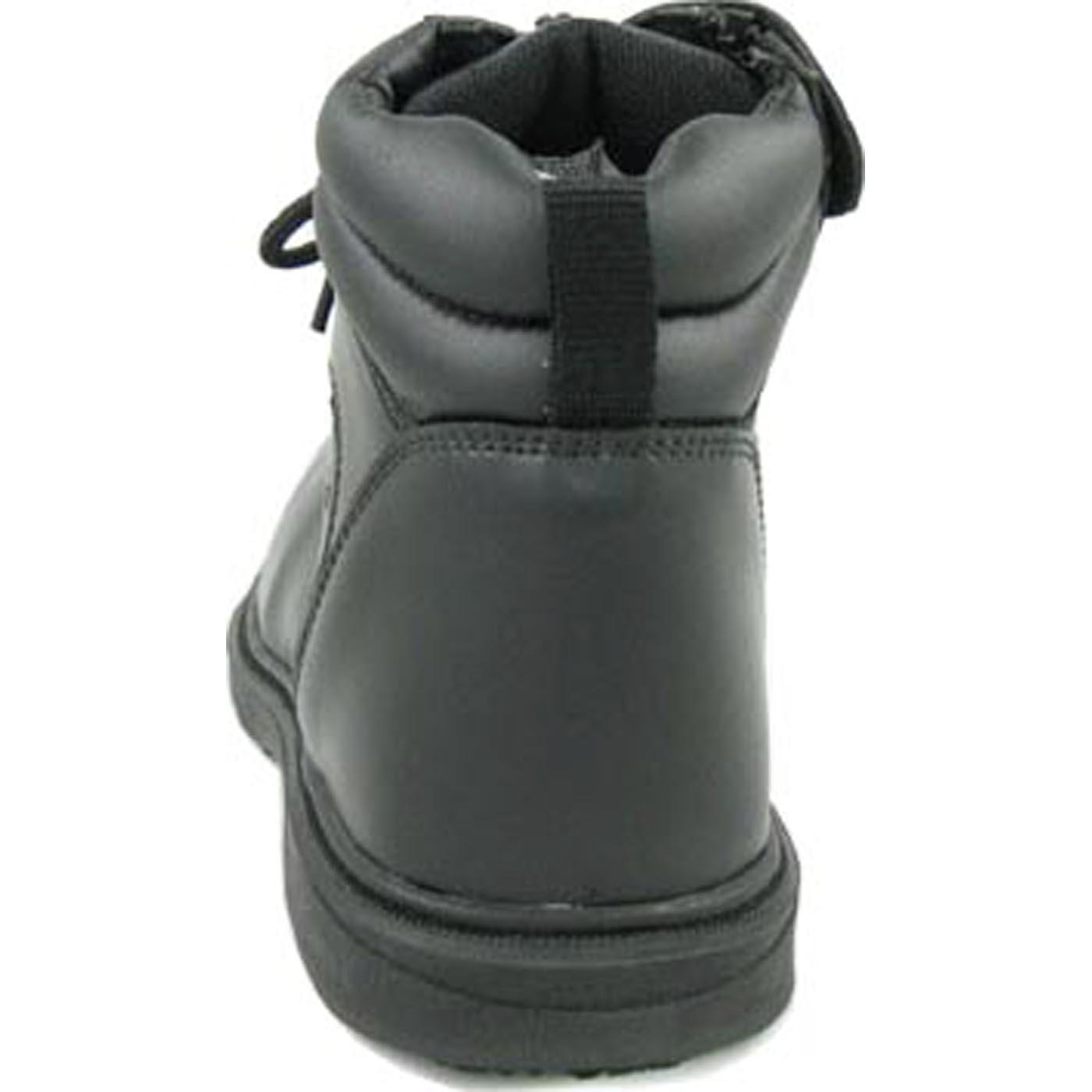 Genuine Grip Slip-Resistant Steel Toe Zipper Boot - back