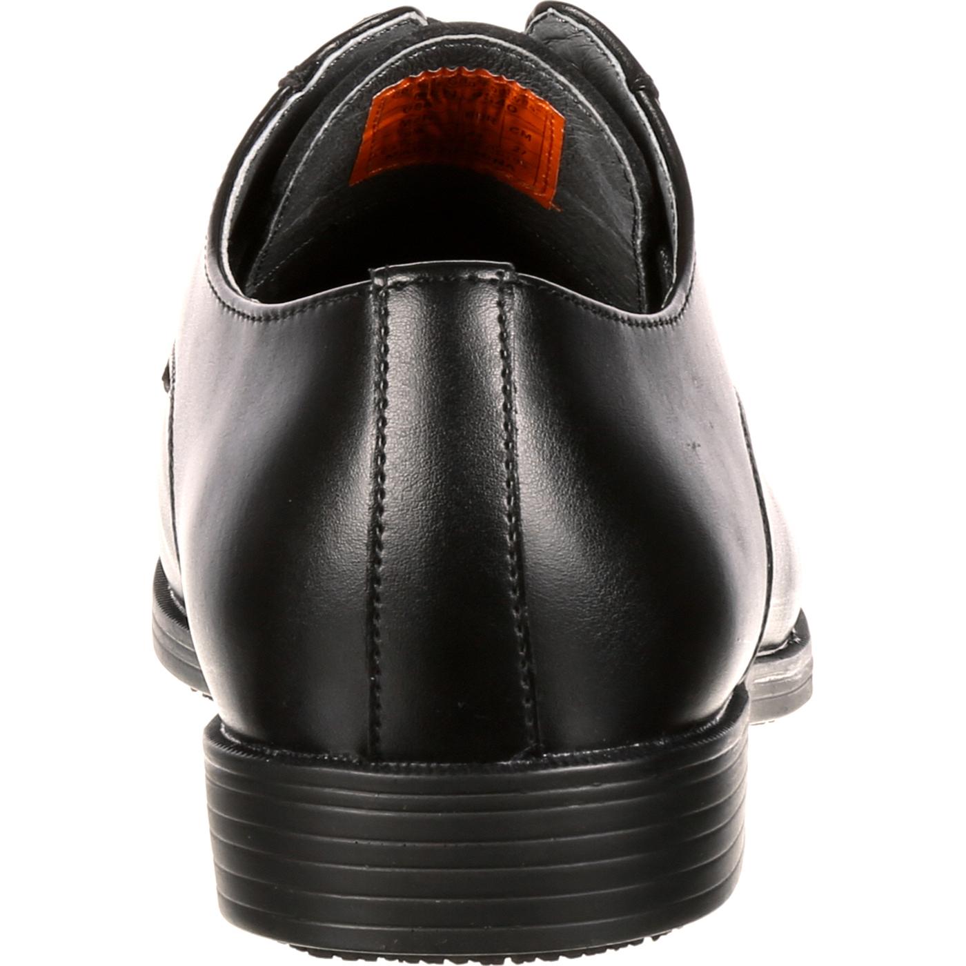 Genuine Grip 9540 Men's Black Oxford Non Slip Dress Shoe Genuine Grip 9540 Men's Black Oxford Non Slip Dress Shoe