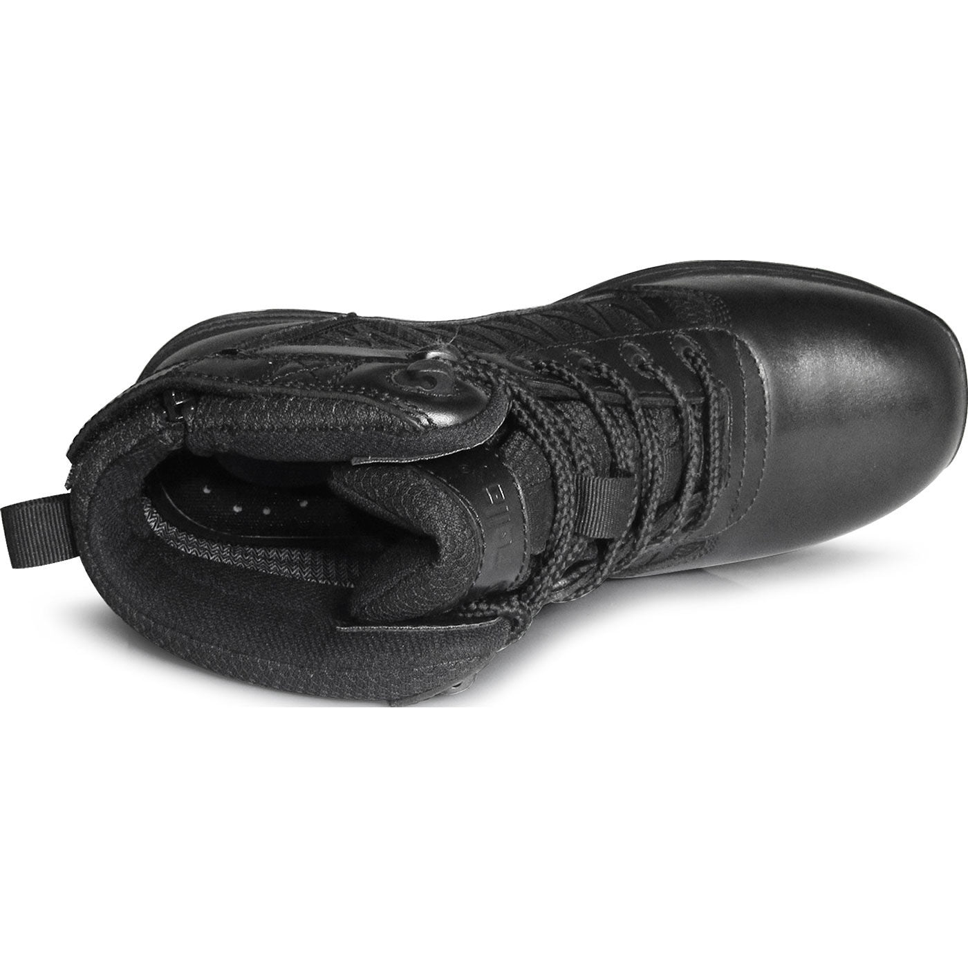 Genuine Grip Guardian Women's 6-inch Carbon Nano Toe Puncture-Resisting Waterproof Zipper Work Boot - birdseye