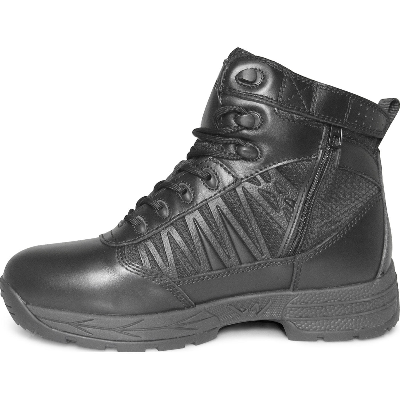 Genuine Grip Guardian Women's 6-inch Carbon Nano Toe Puncture-Resisting Waterproof Zipper Work Boot - profile