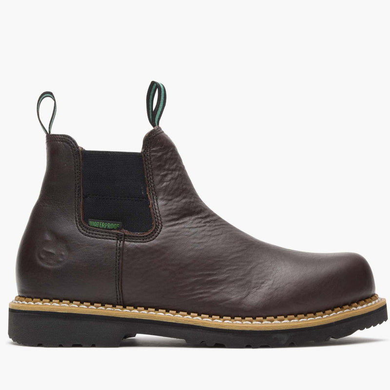 Georgia Giant High Romeo Waterproof Steel Toe Boot - profile