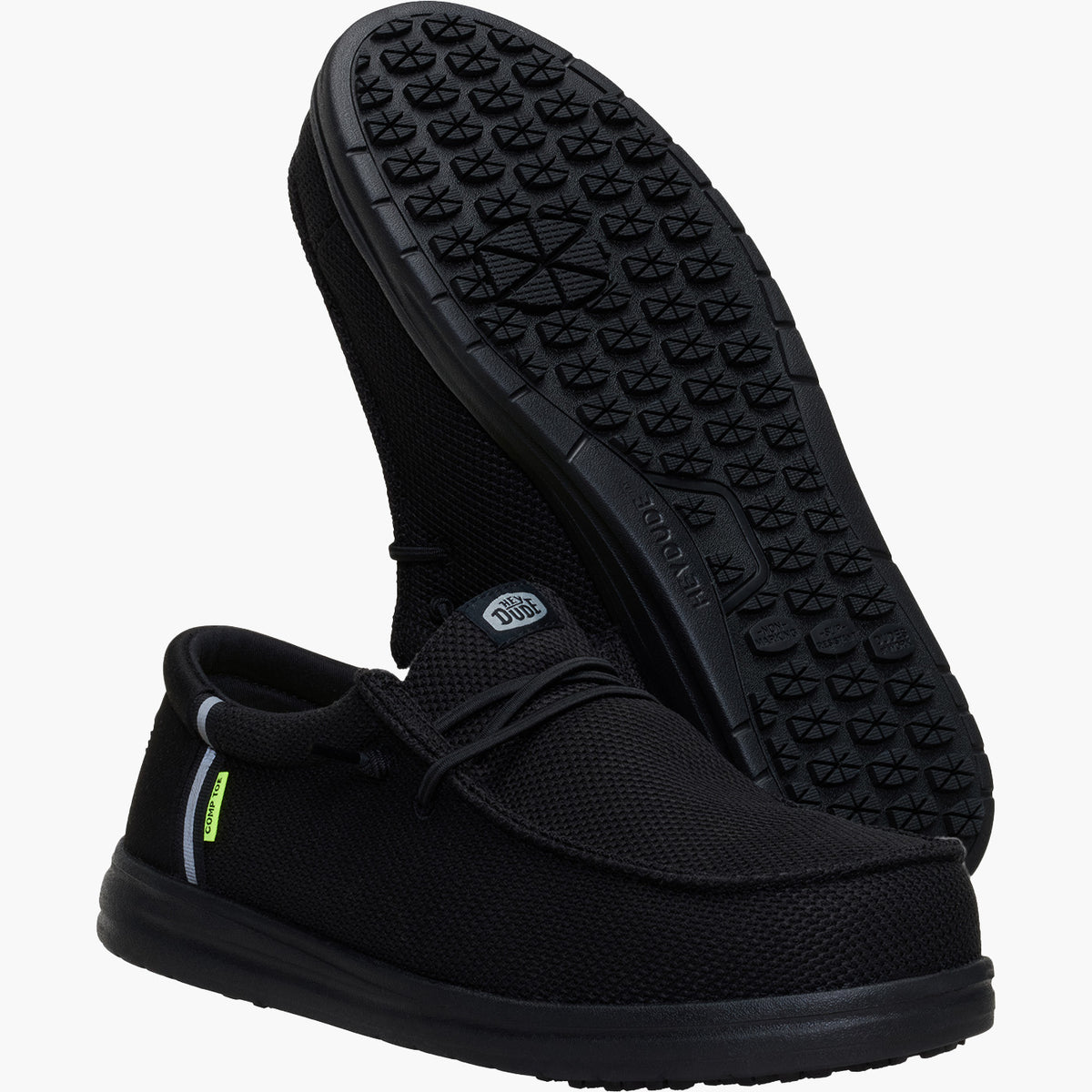 Heydude Wally Wide Men's Composite Toe Electrical Hazard Waterproof Work Shoe