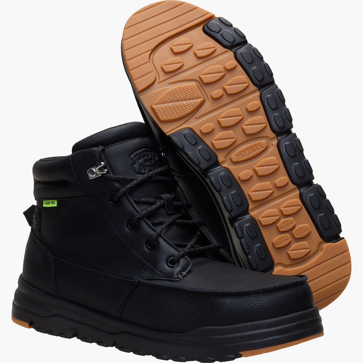 Heydude Bradley II Men's 6-inch Composite Toe Electrical Hazard Waterproof Work Boot