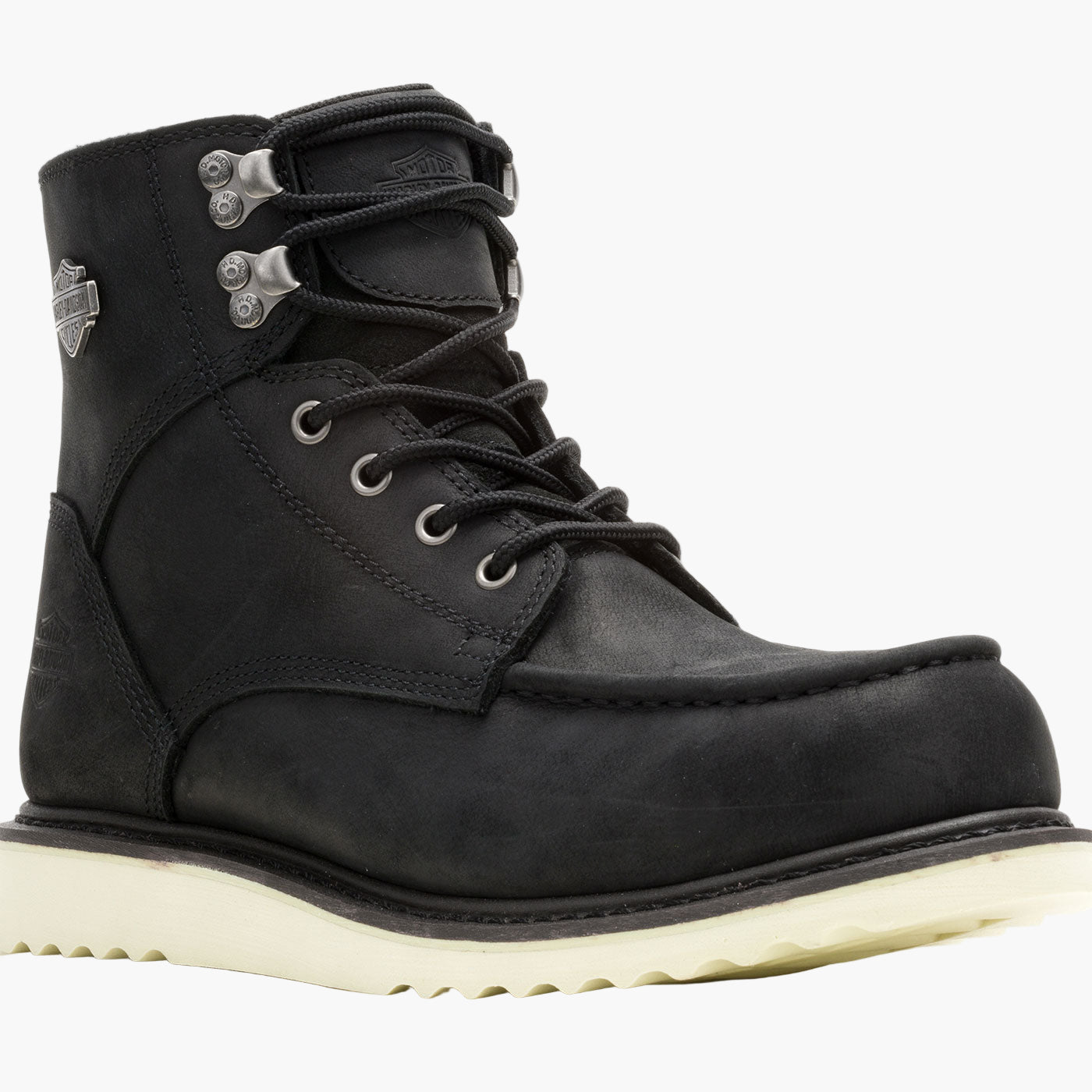 Harley-Davidson Brosman ST Men's 6-inch Steel Toe Electrical Hazard Waterproof Wedge Work Boot