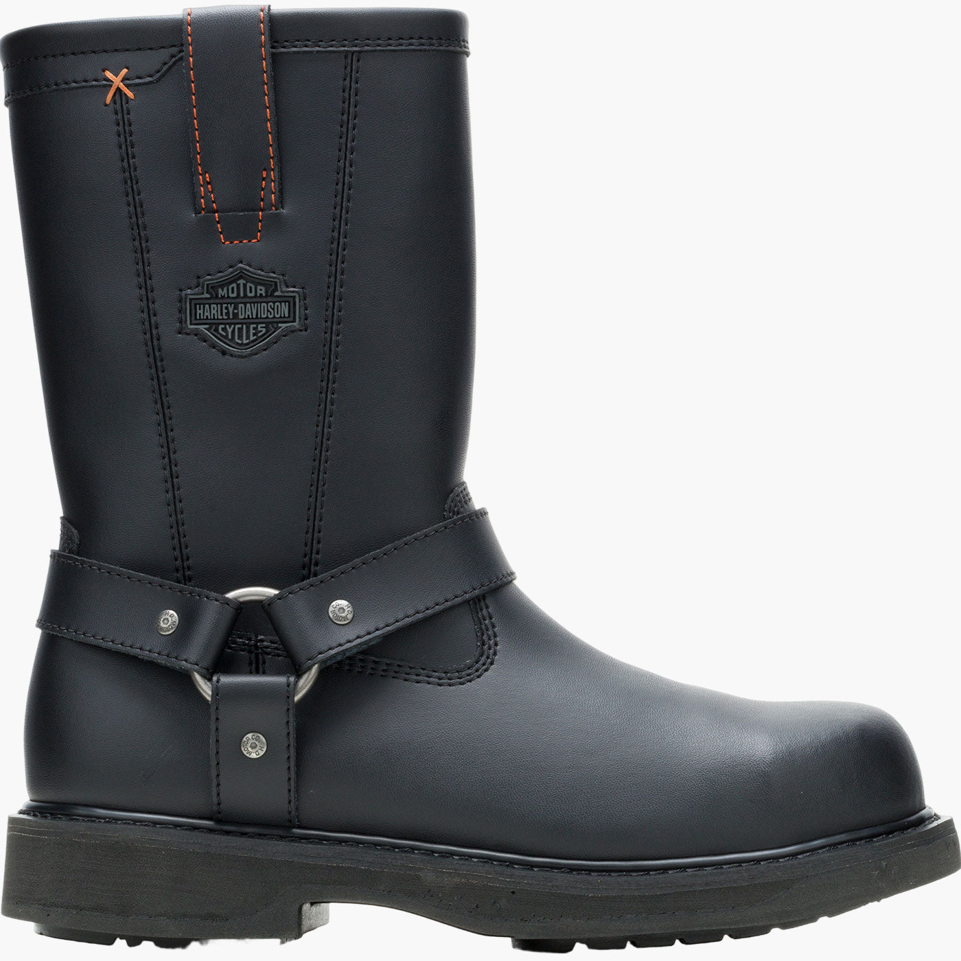 Harley-Davidson Bill ST Men's 10-inch Steel Toe Electrical Hazard Zipper Pull-On Work Boot