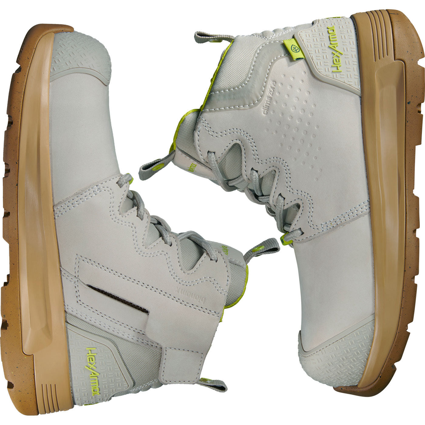 HexArmor Xtend Women's 6-inch Composite Toe Electrical Hazard Side Zip Work Boot - birdseye