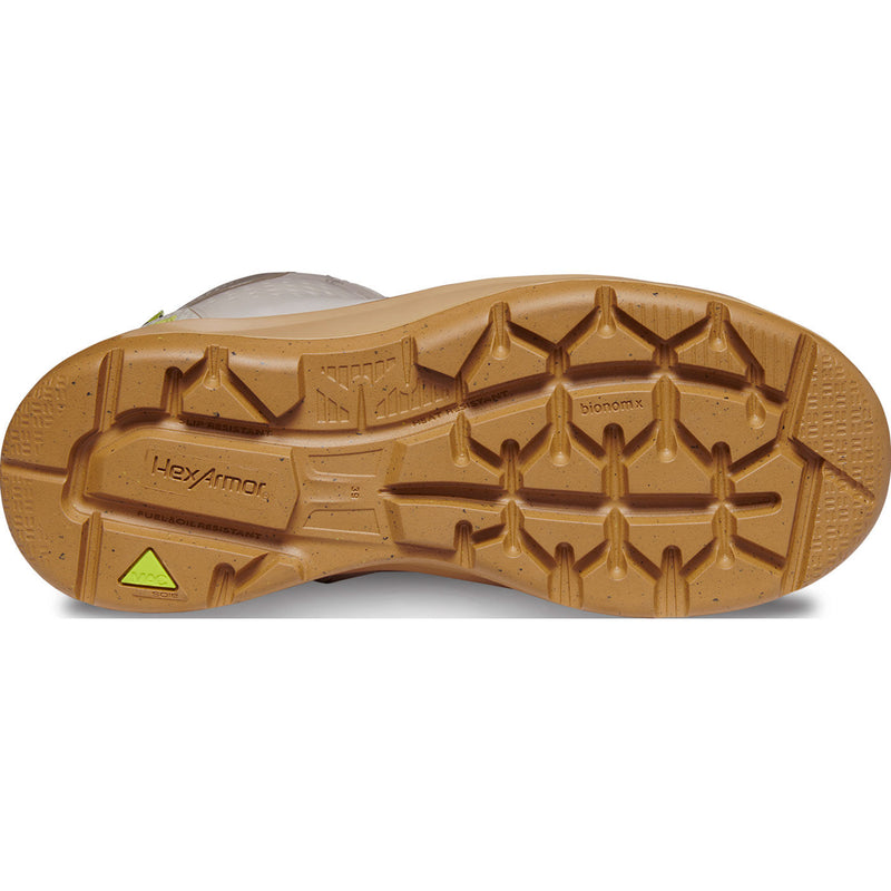 HexArmor Xtend Women's 6-inch Composite Toe Electrical Hazard Side Zip Work Boot - outsole