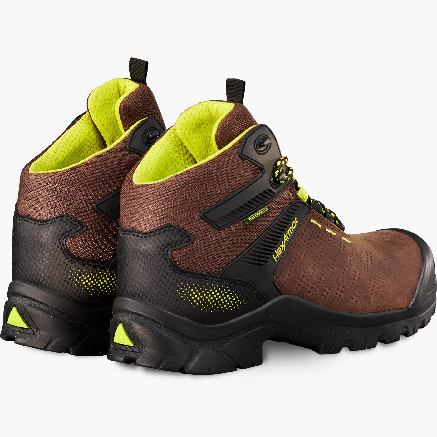 HexArmor Xbase Men's 6-inch Composite Toe Electrical Hazard Waterproof Work Boot