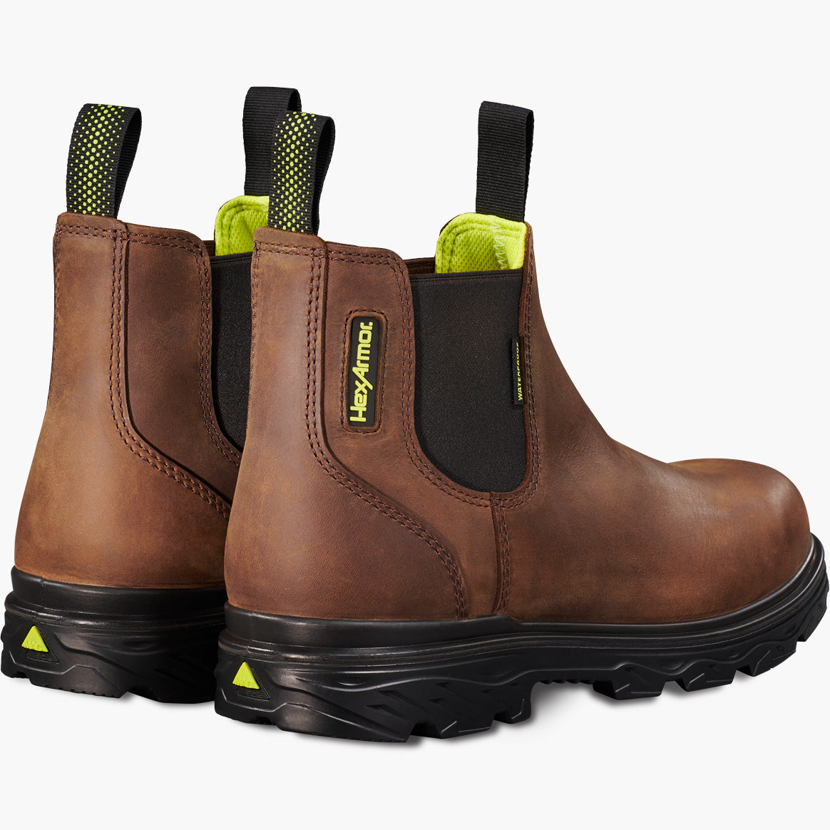 HexArmor Xbuilt Chelsea Men's Carbon Toe Electrical Hazard Waterproof Pull-On Work Boot
