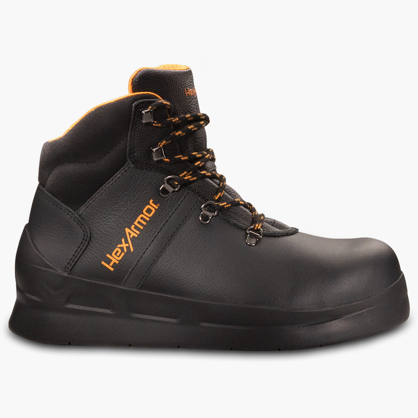 HexArmor HeatArmor Asphalt Men's 6-inch Composite Toe Puncture-Resisting Leather Work Boot