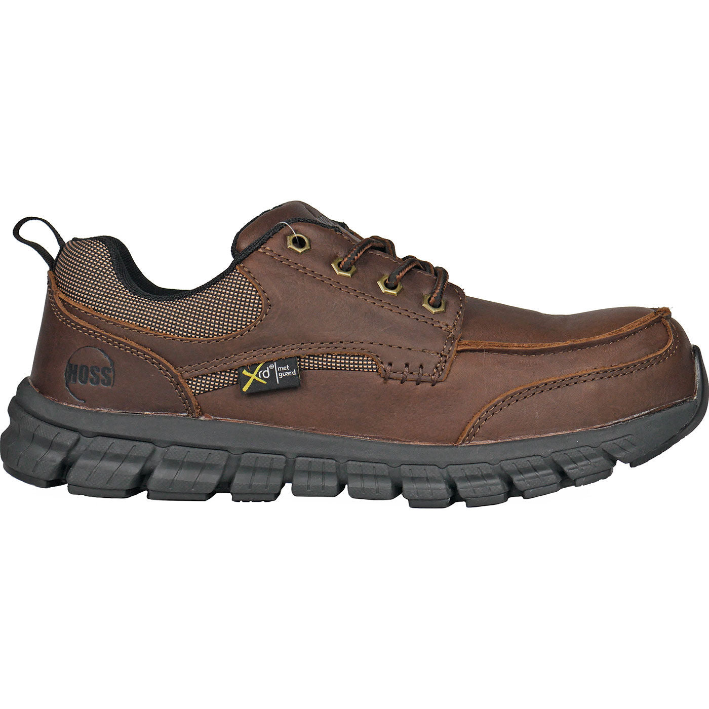 HOSS Stepper Ultra-Light Men's Internal Metatarsal Composite Toe Static-Dissipative Work Oxford - profile