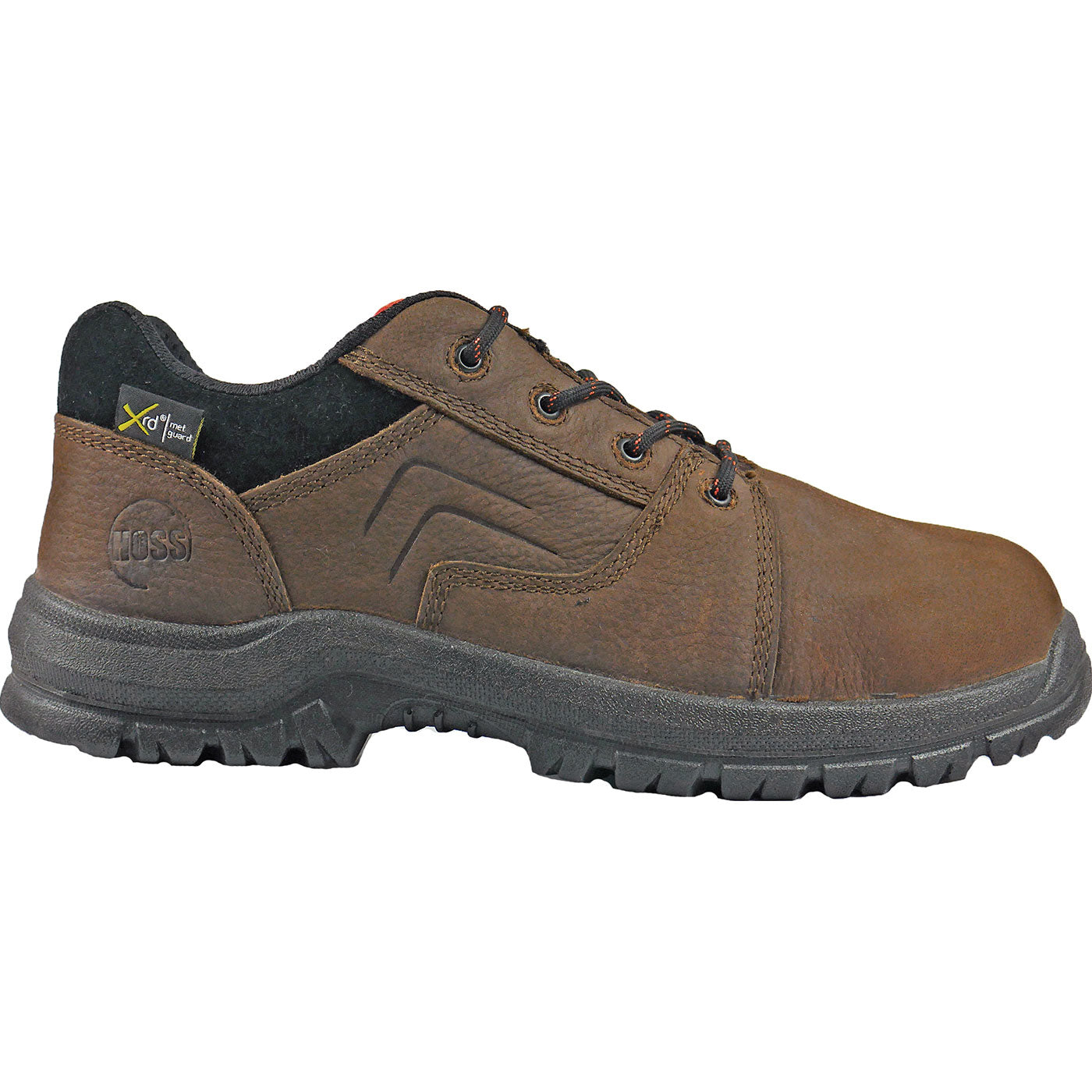 HOSS Worker Men's Internal Metatarsal Composite Toe Electrical Hazard Work Oxford - profile