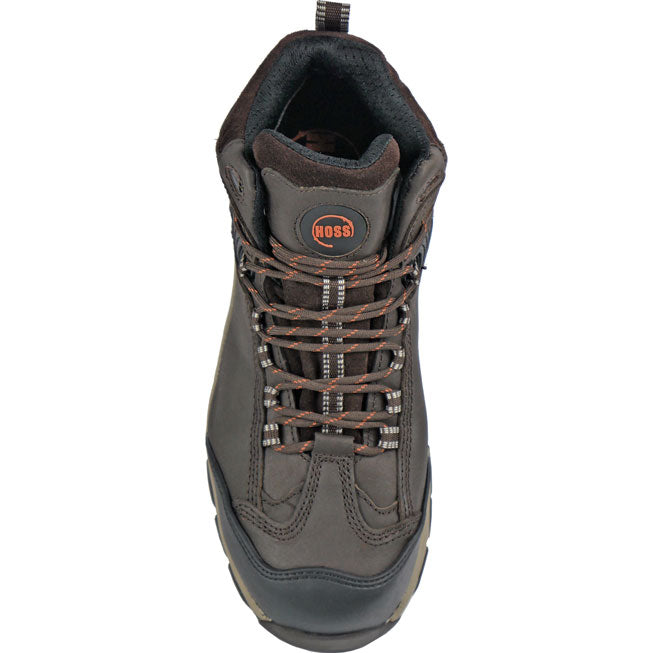 HOSS Frontier Men's Composite Toe Electrical Hazard Puncture-Resistant Waterproof Work Hiker - birdseye