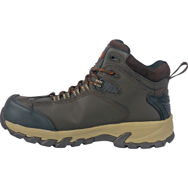 HOSS Frontier Men's Composite Toe Electrical Hazard Puncture-Resistant Waterproof Work Hiker - profile