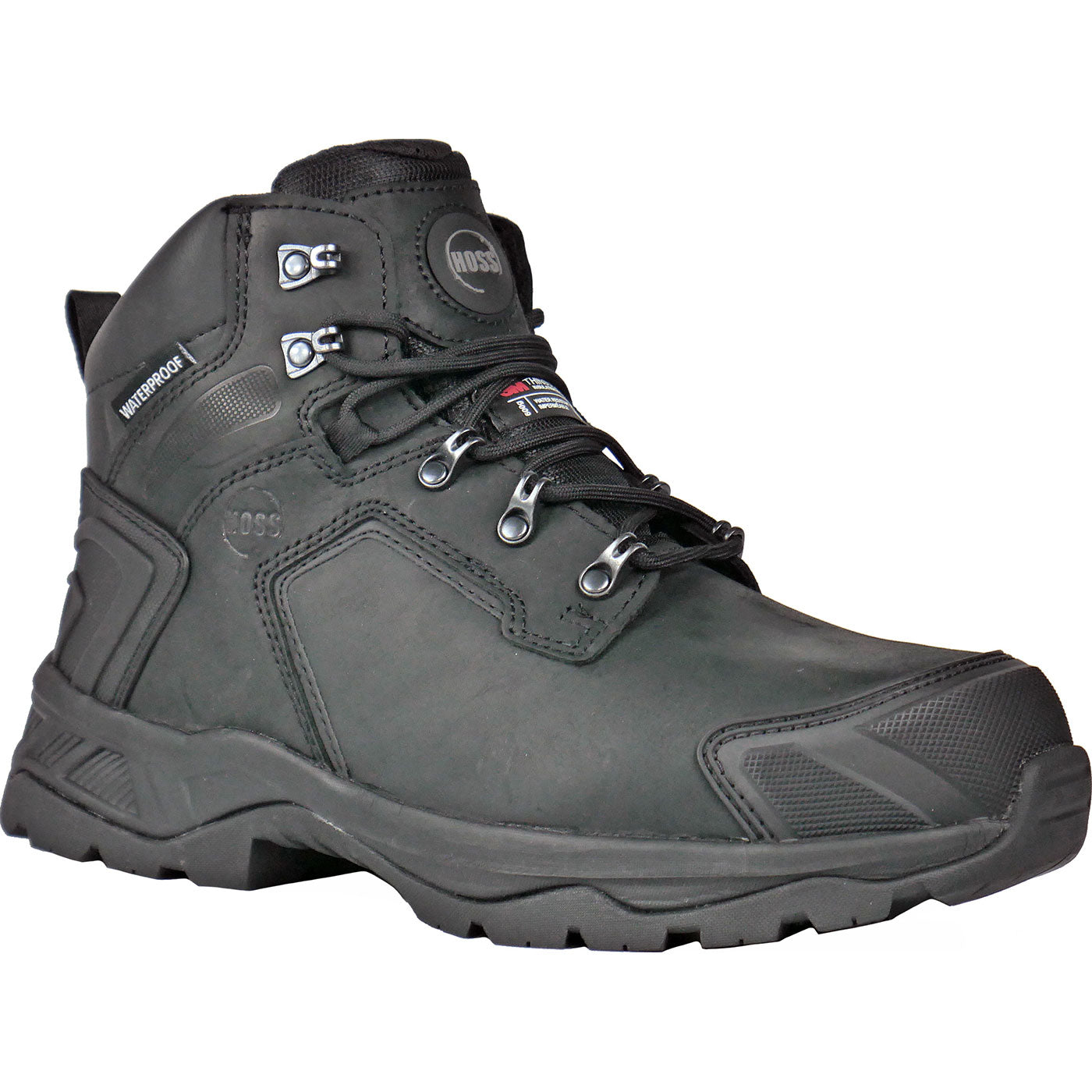 HOSS Chiller Men's 600G Insulated Composite Toe Electrical Hazard Waterproof Work Boot - main