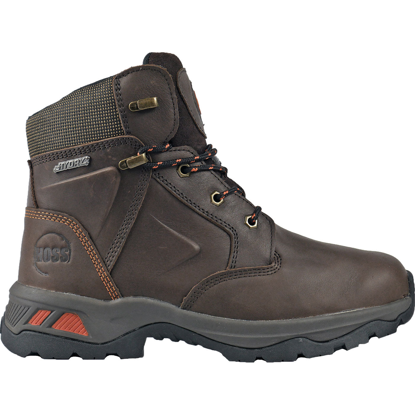 HOSS Blizzard Men's 400G Insulated Electrical Hazard Waterproof Work Boot - profile