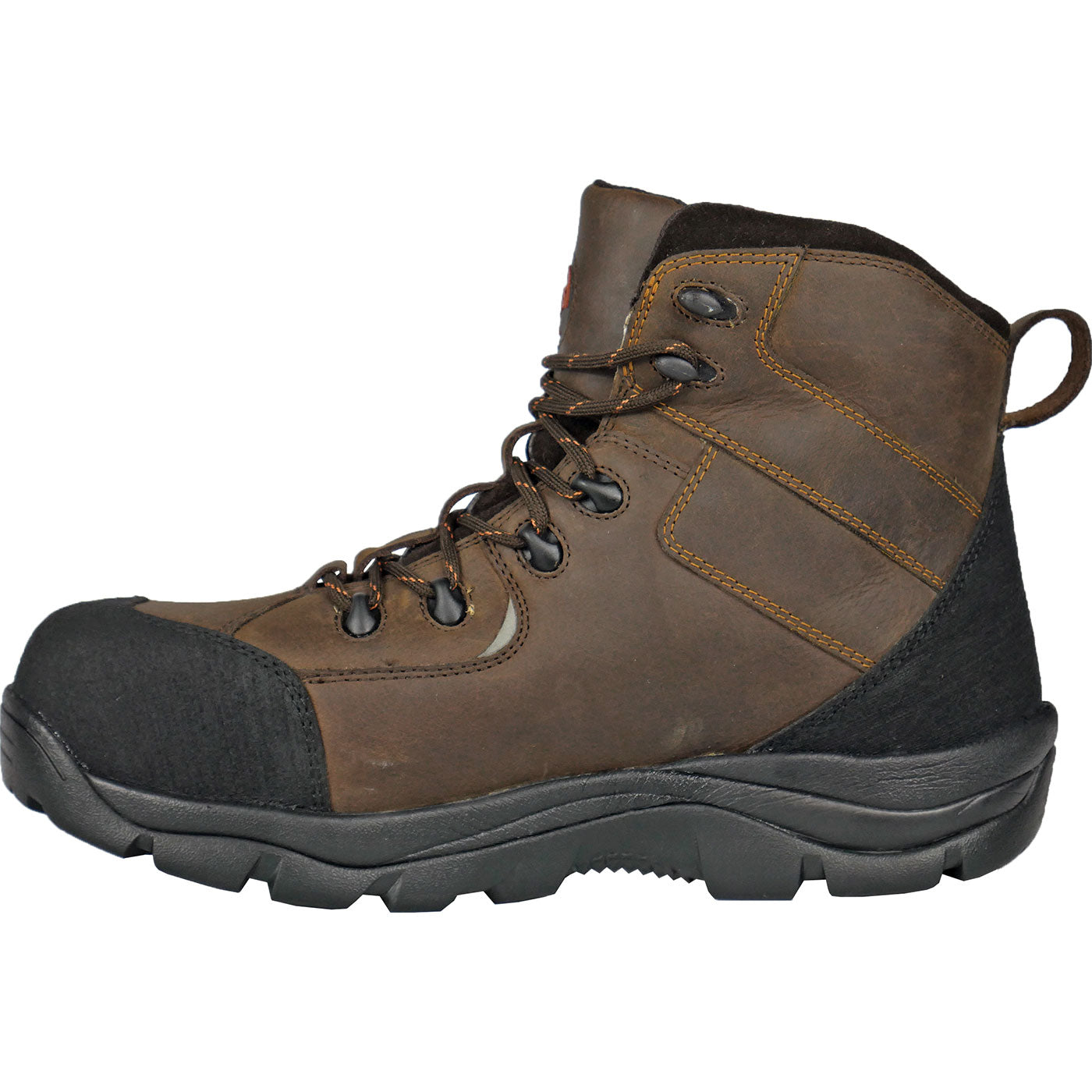 HOSS Ridge Men's Composite Toe Electrical Hazard Puncture-Resisting Waterproof Leather Work Hiker - profile