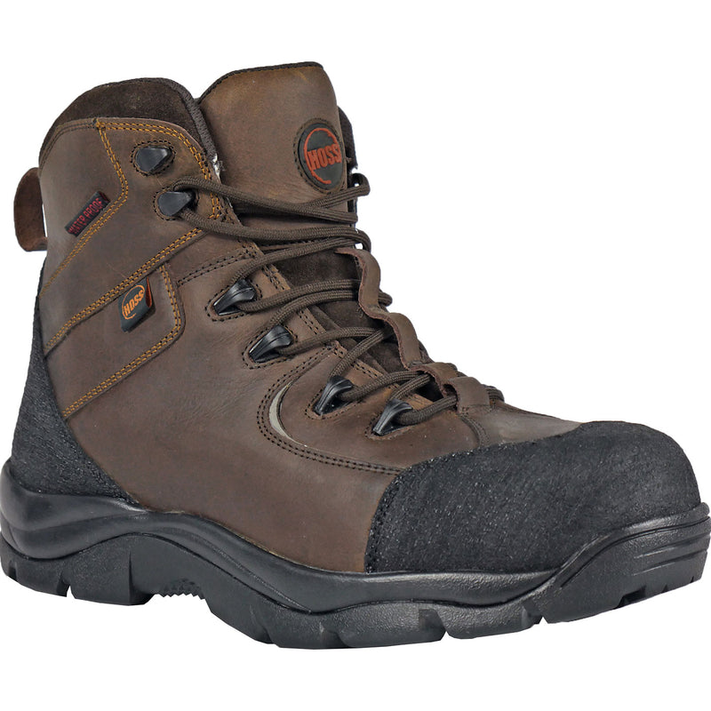 HOSS Ridge Men's Composite Toe Electrical Hazard Puncture-Resisting Waterproof Leather Work Hiker - main